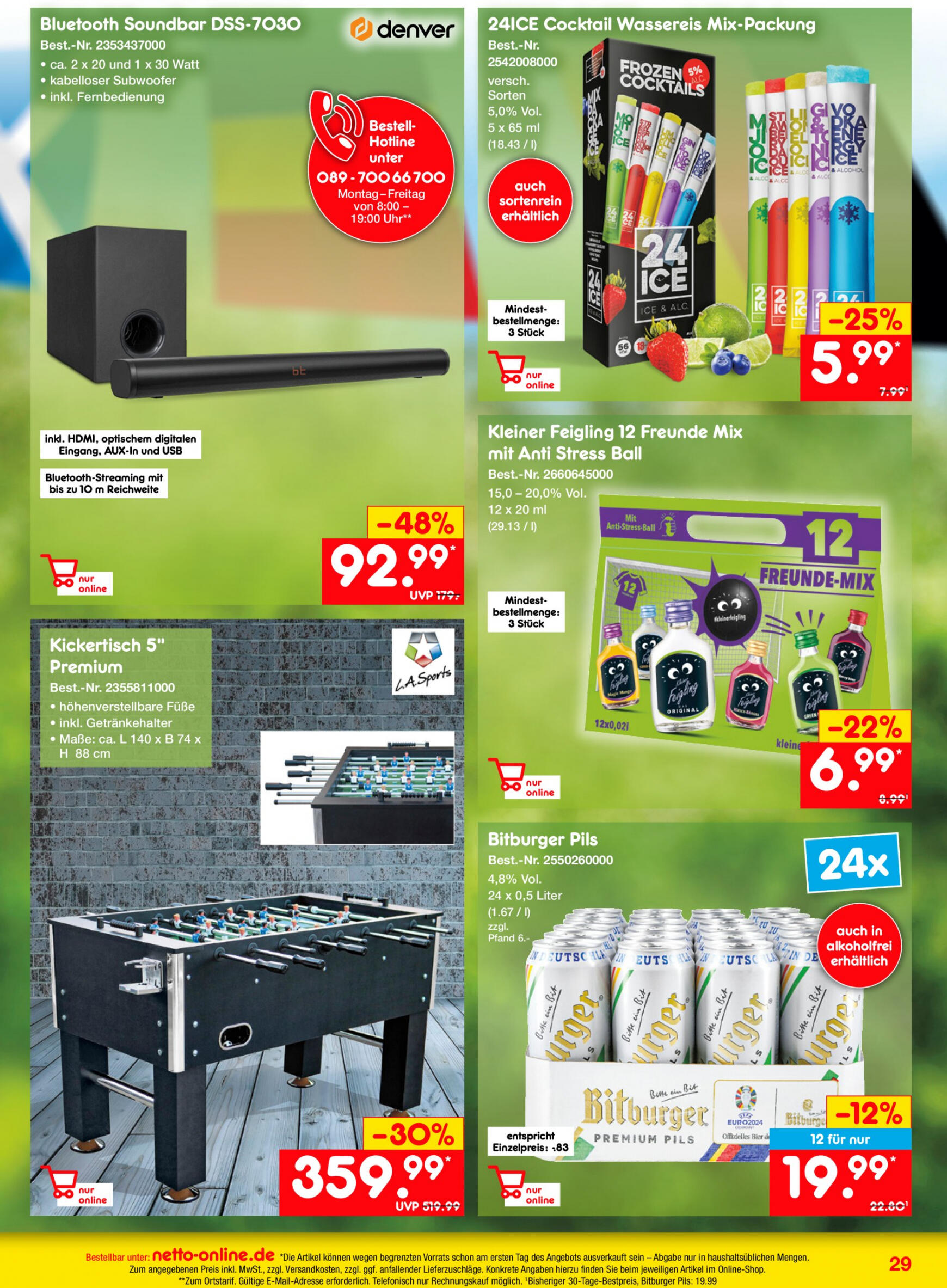 netto - Flyer Netto-online.de aktuell 01.06. - 30.06. - page: 29