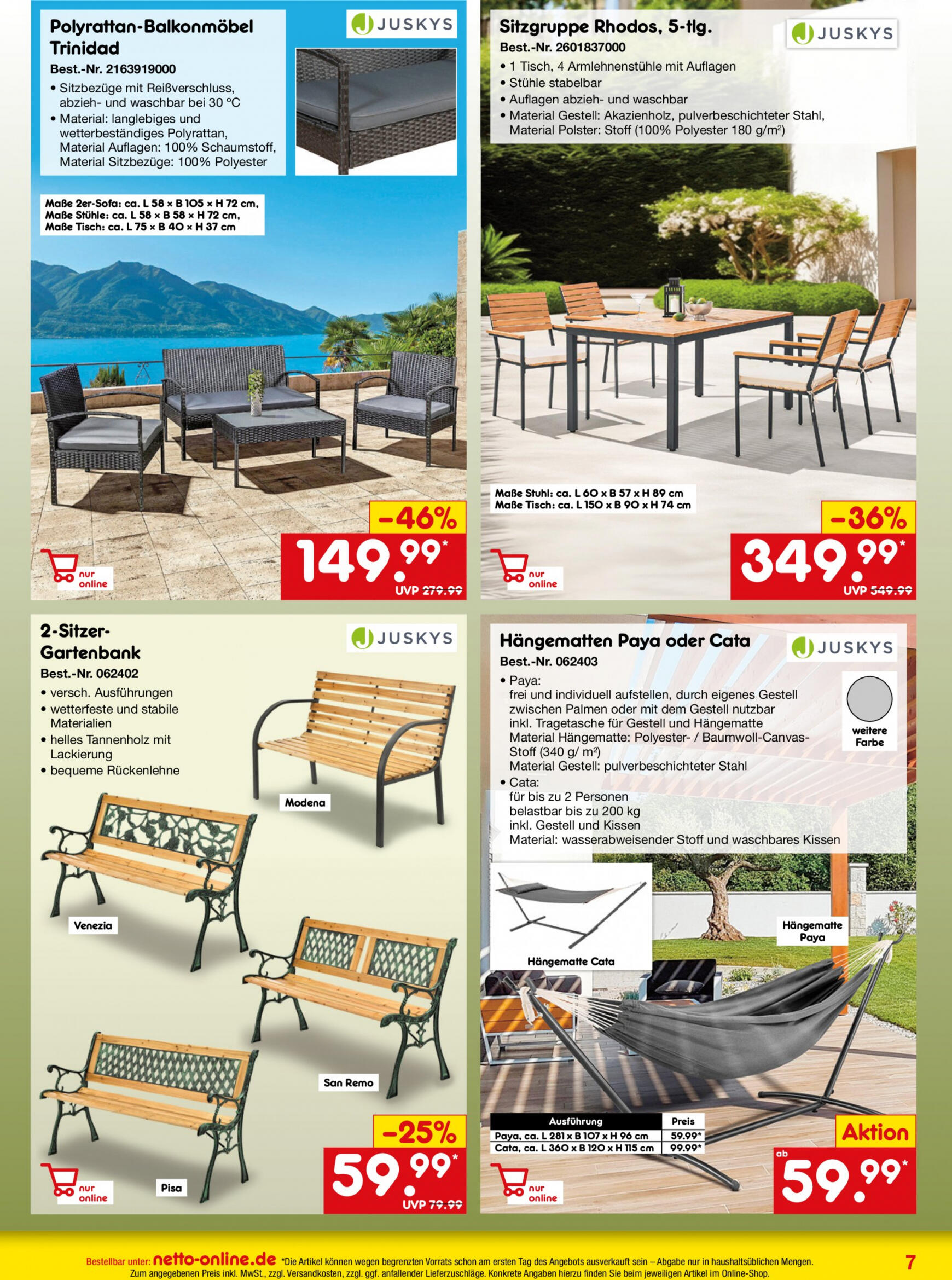 netto - Flyer Netto-online.de aktuell 01.06. - 30.06. - page: 7