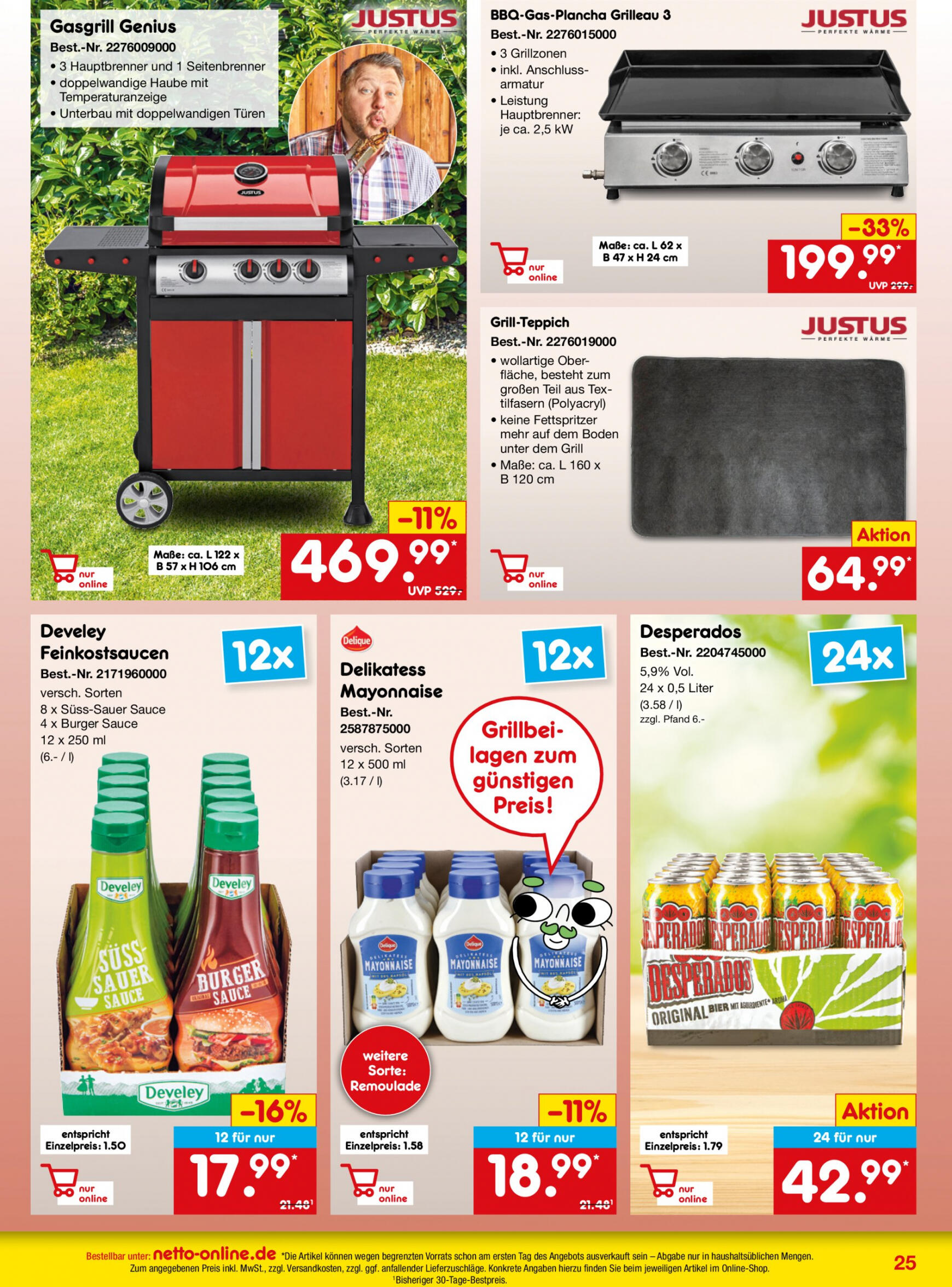 netto - Flyer Netto-online.de aktuell 01.06. - 30.06. - page: 25