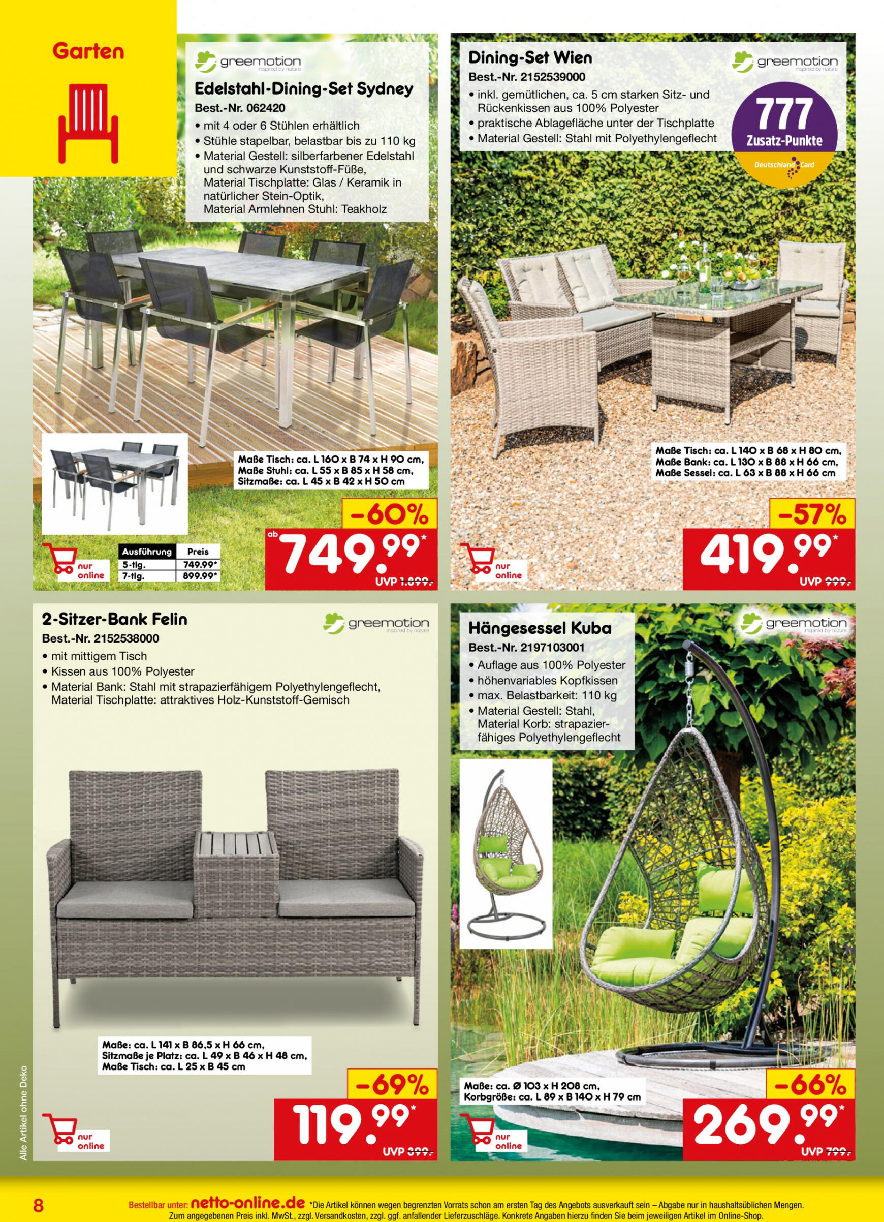 netto - Flyer Netto-online.de aktuell 01.06. - 30.06. - page: 8