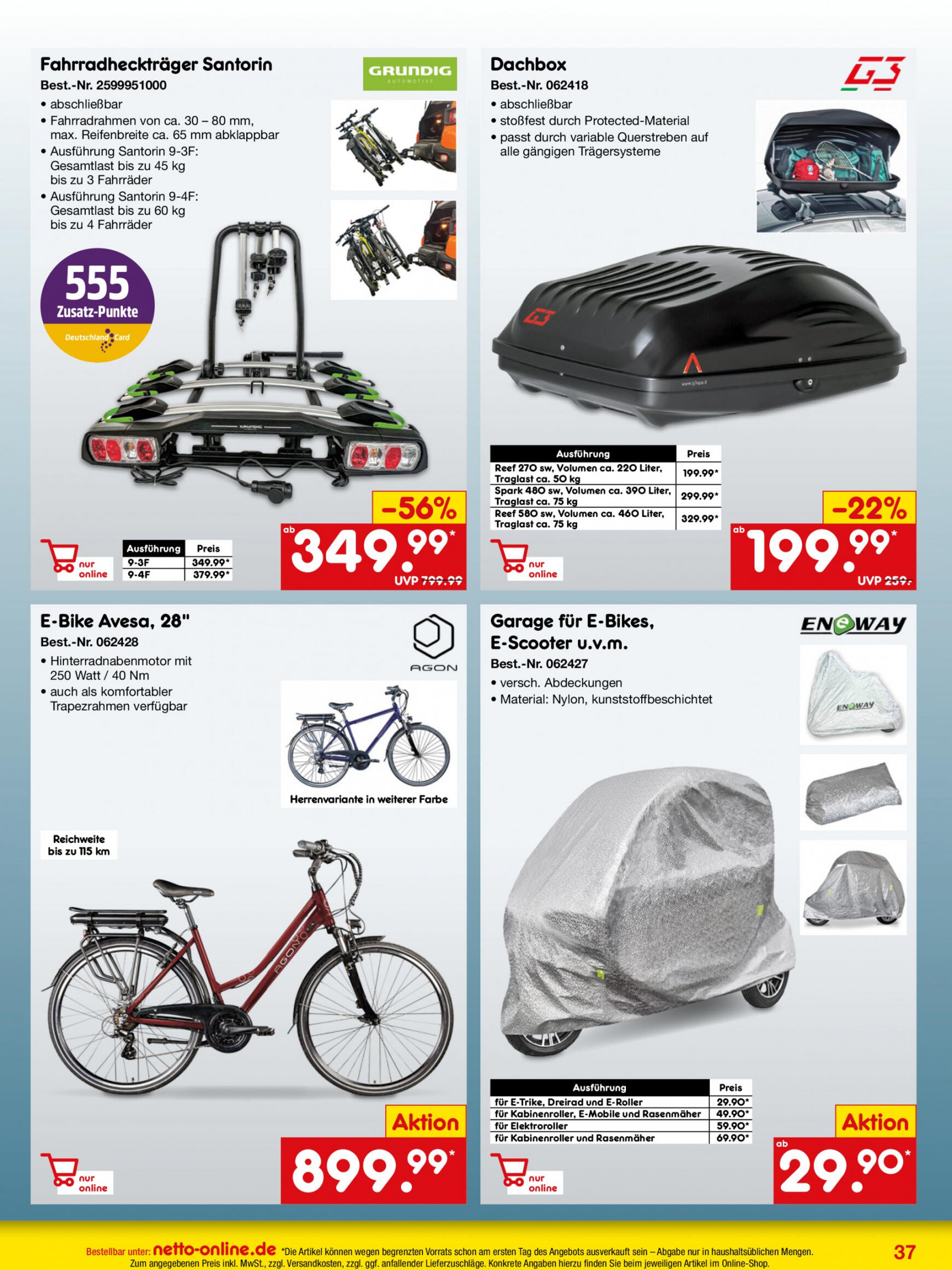 netto - Flyer Netto-online.de aktuell 01.06. - 30.06. - page: 37