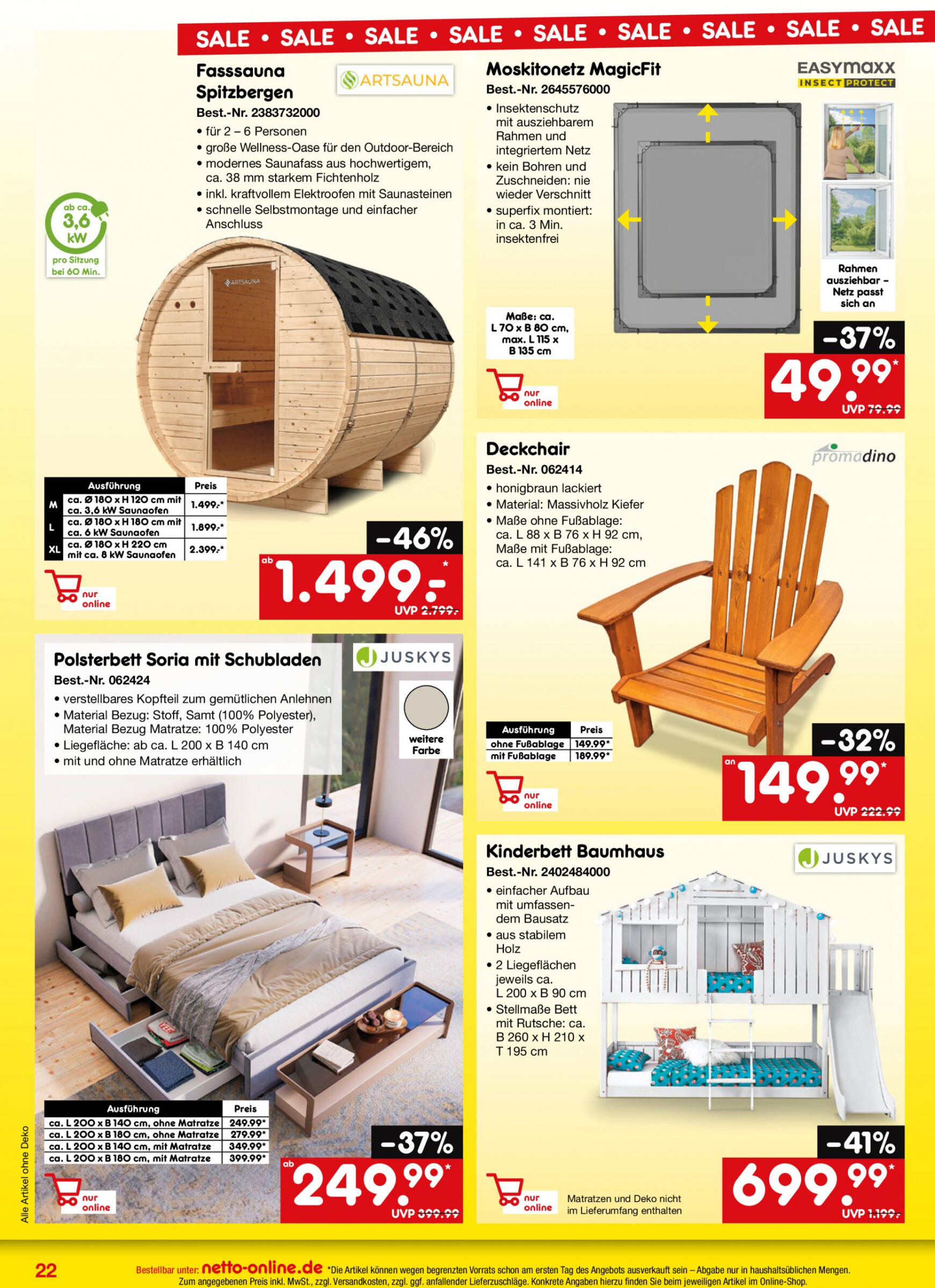 netto - Flyer Netto-online.de aktuell 01.06. - 30.06. - page: 22