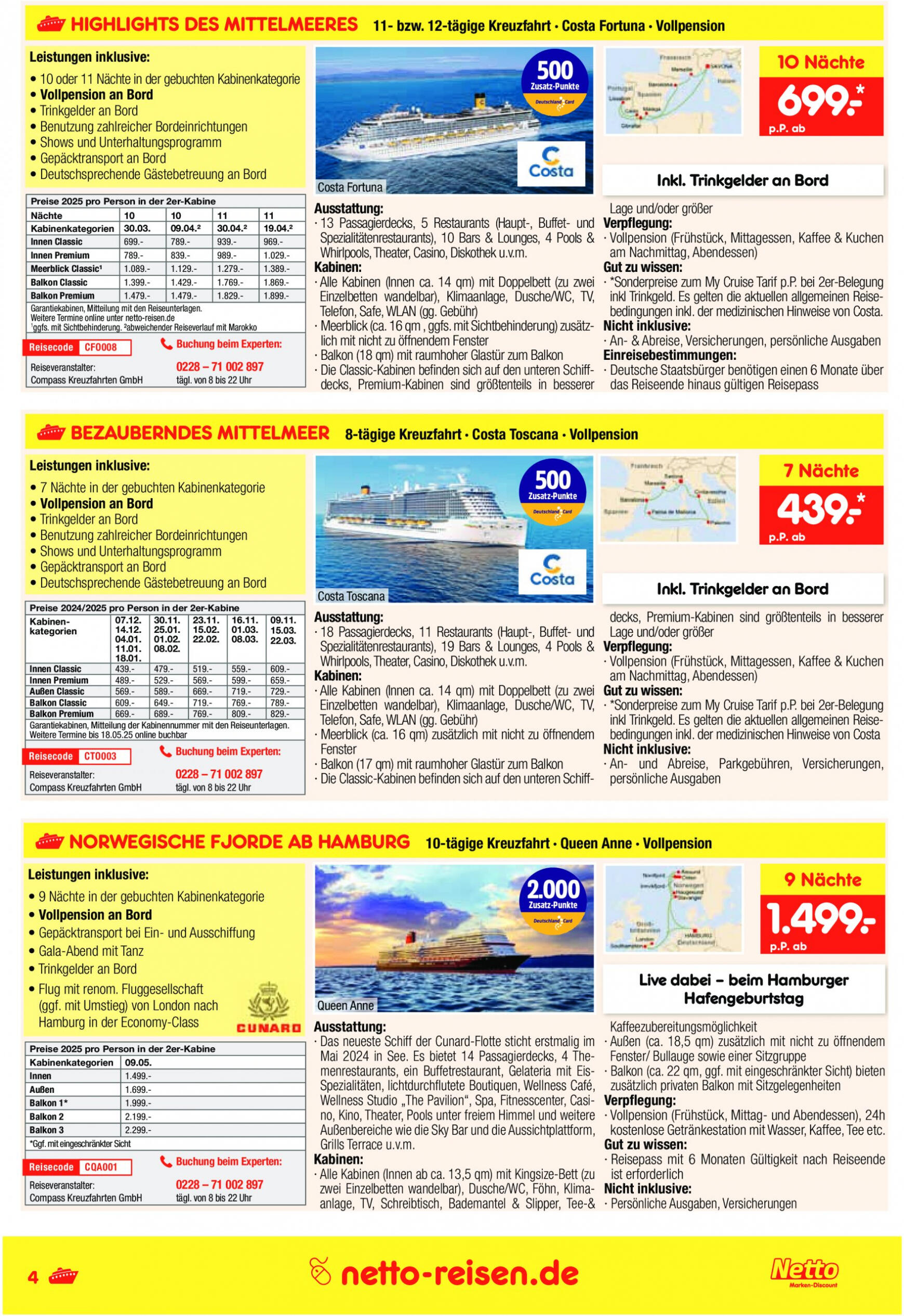 netto - Flyer Netto-reisen.de aktuell 01.06. - 30.06. - page: 4