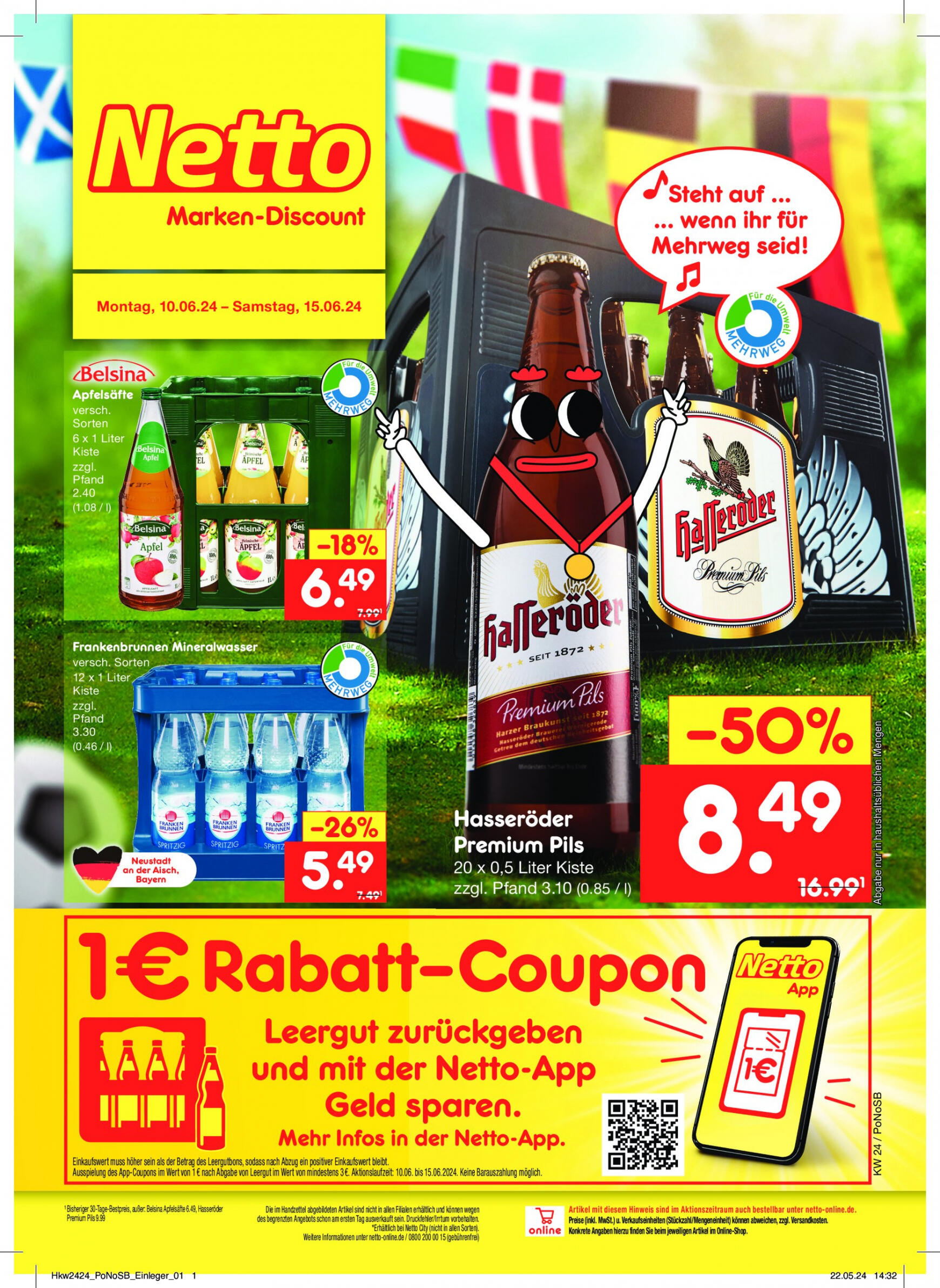 netto - Flyer Netto aktuell 10.06. - 15.06. - page: 18