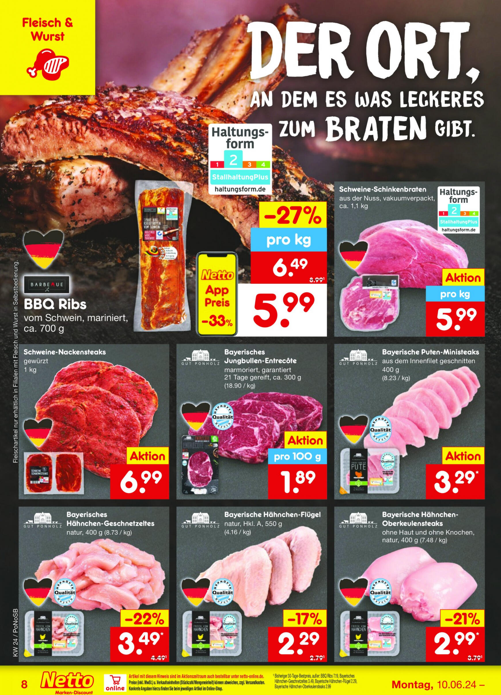 netto - Flyer Netto aktuell 10.06. - 15.06. - page: 10