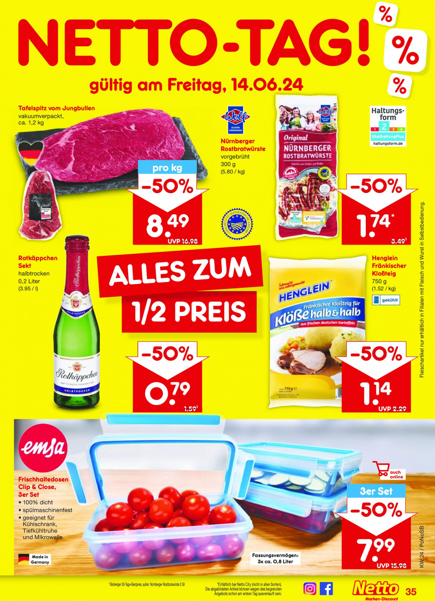 netto - Flyer Netto aktuell 10.06. - 15.06. - page: 51