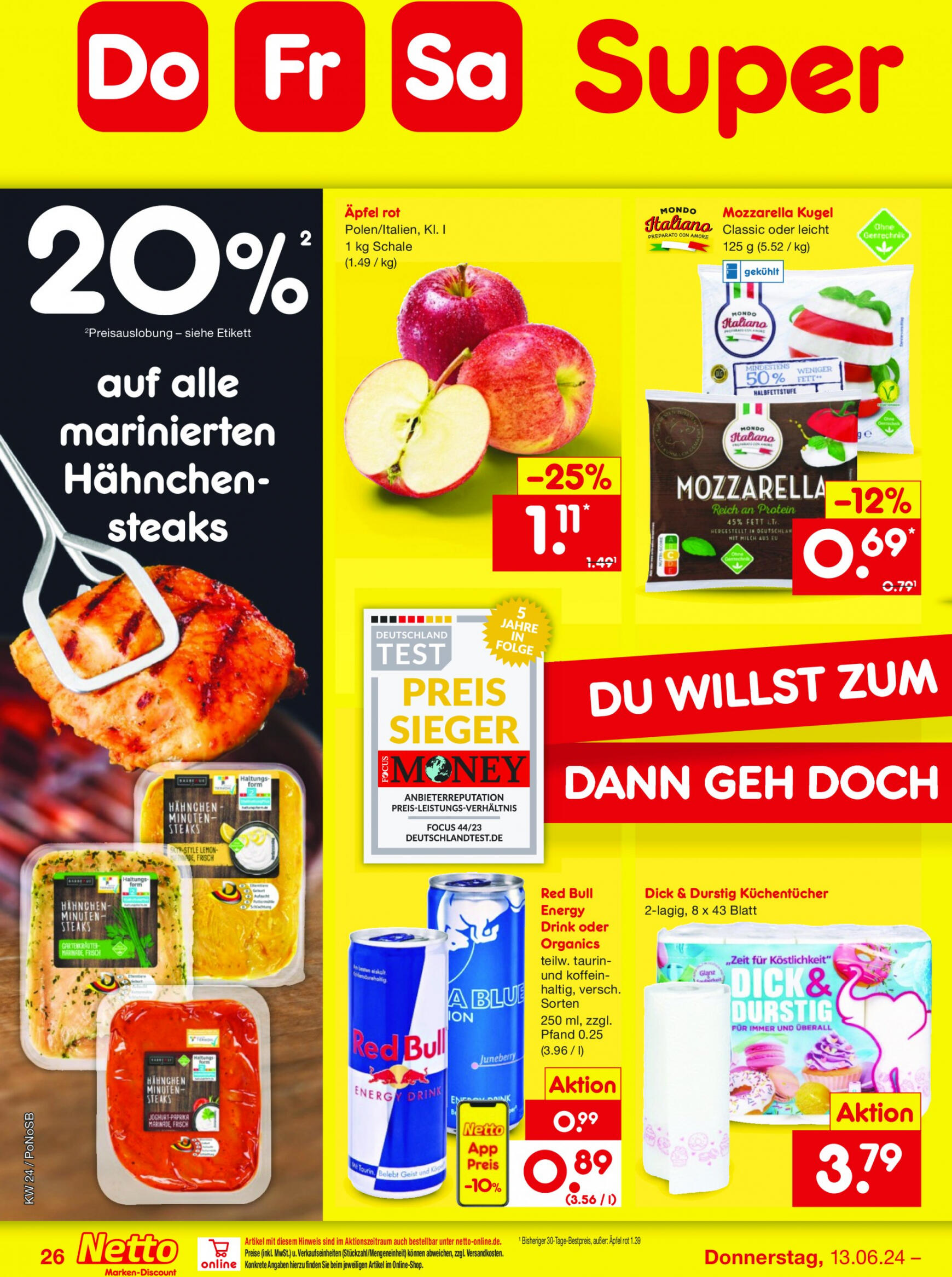 netto - Flyer Netto aktuell 10.06. - 15.06. - page: 42