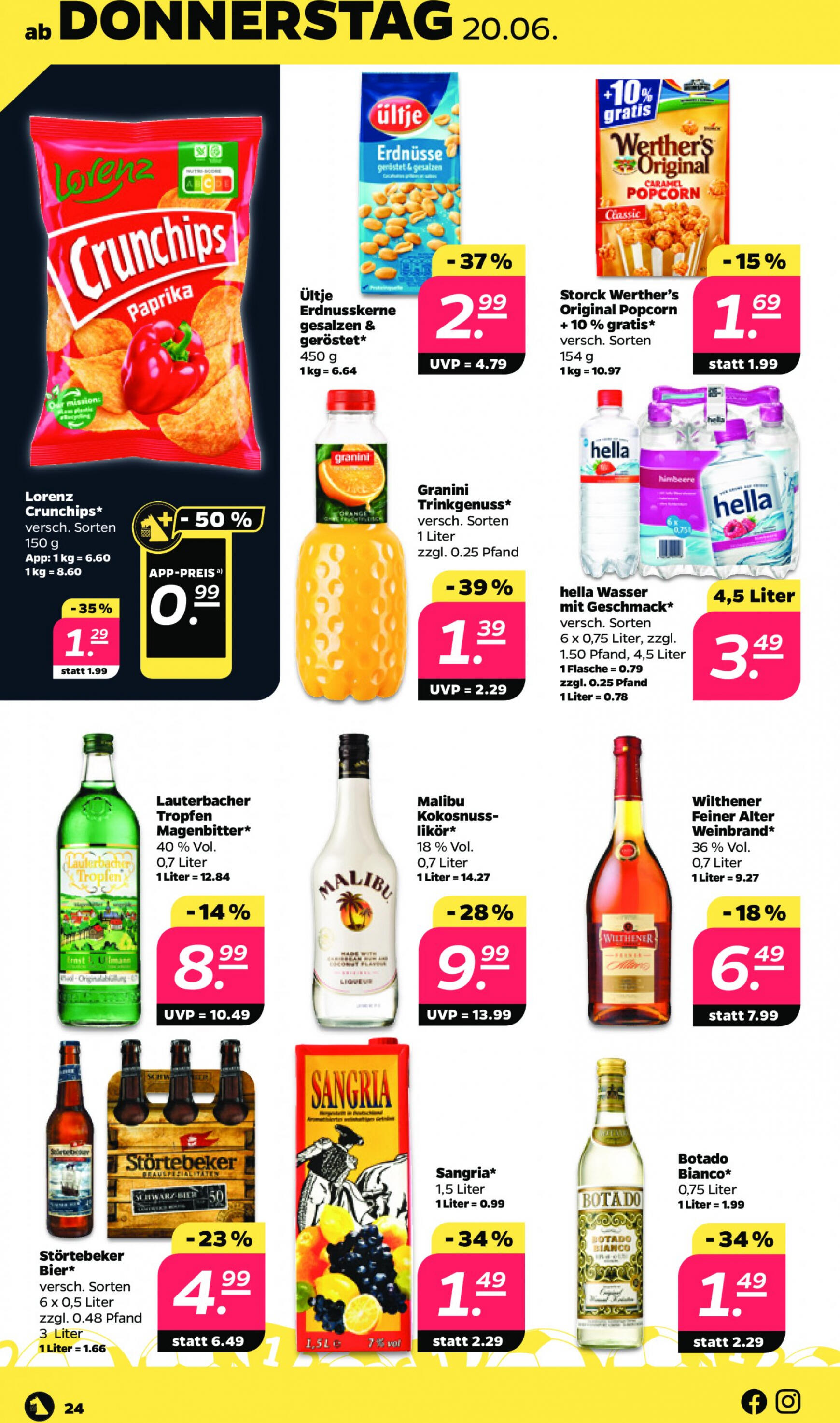 netto - Flyer Netto aktuell 17.06. - 22.06. - page: 24