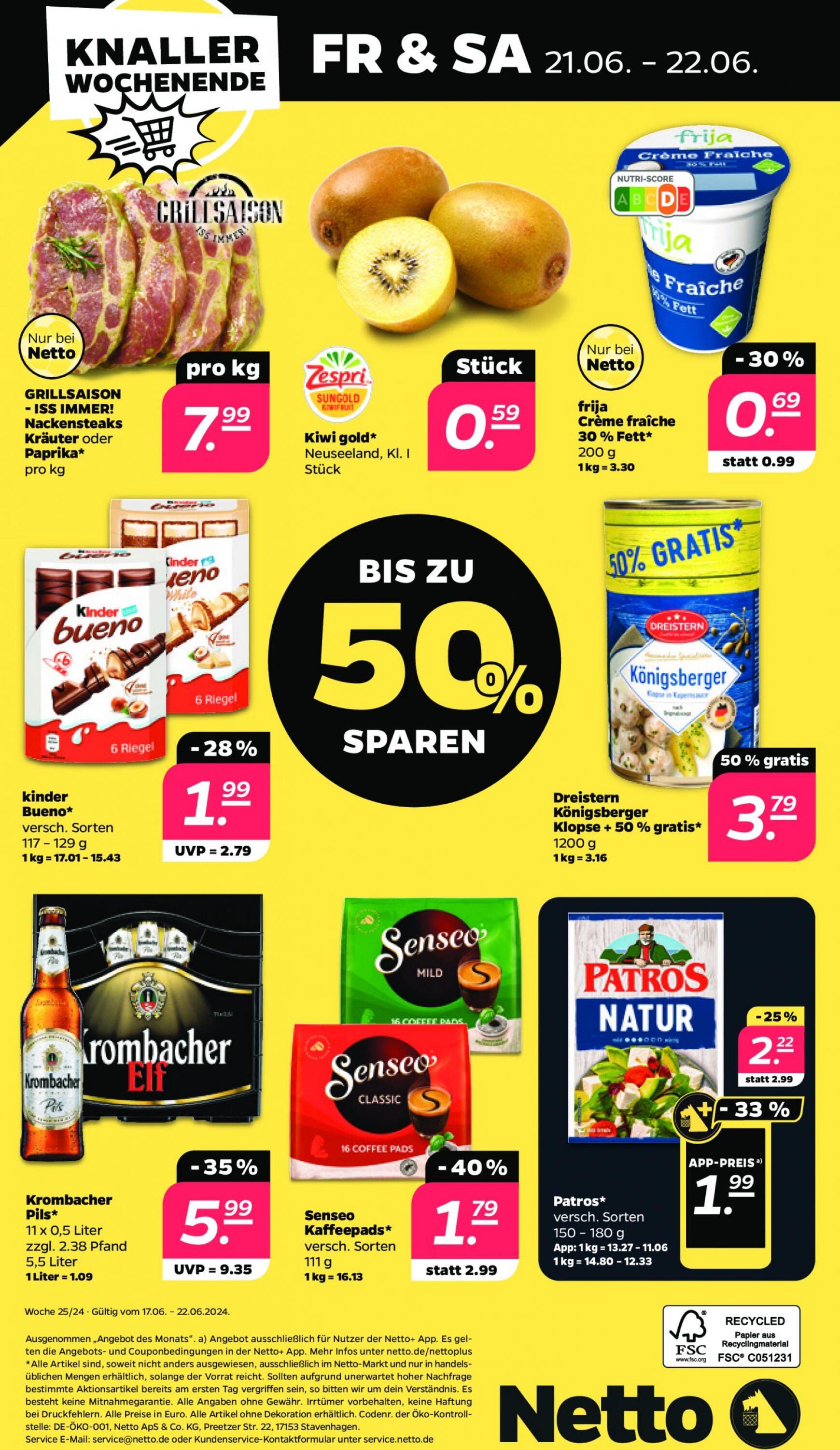 netto - Flyer Netto aktuell 17.06. - 22.06. - page: 28