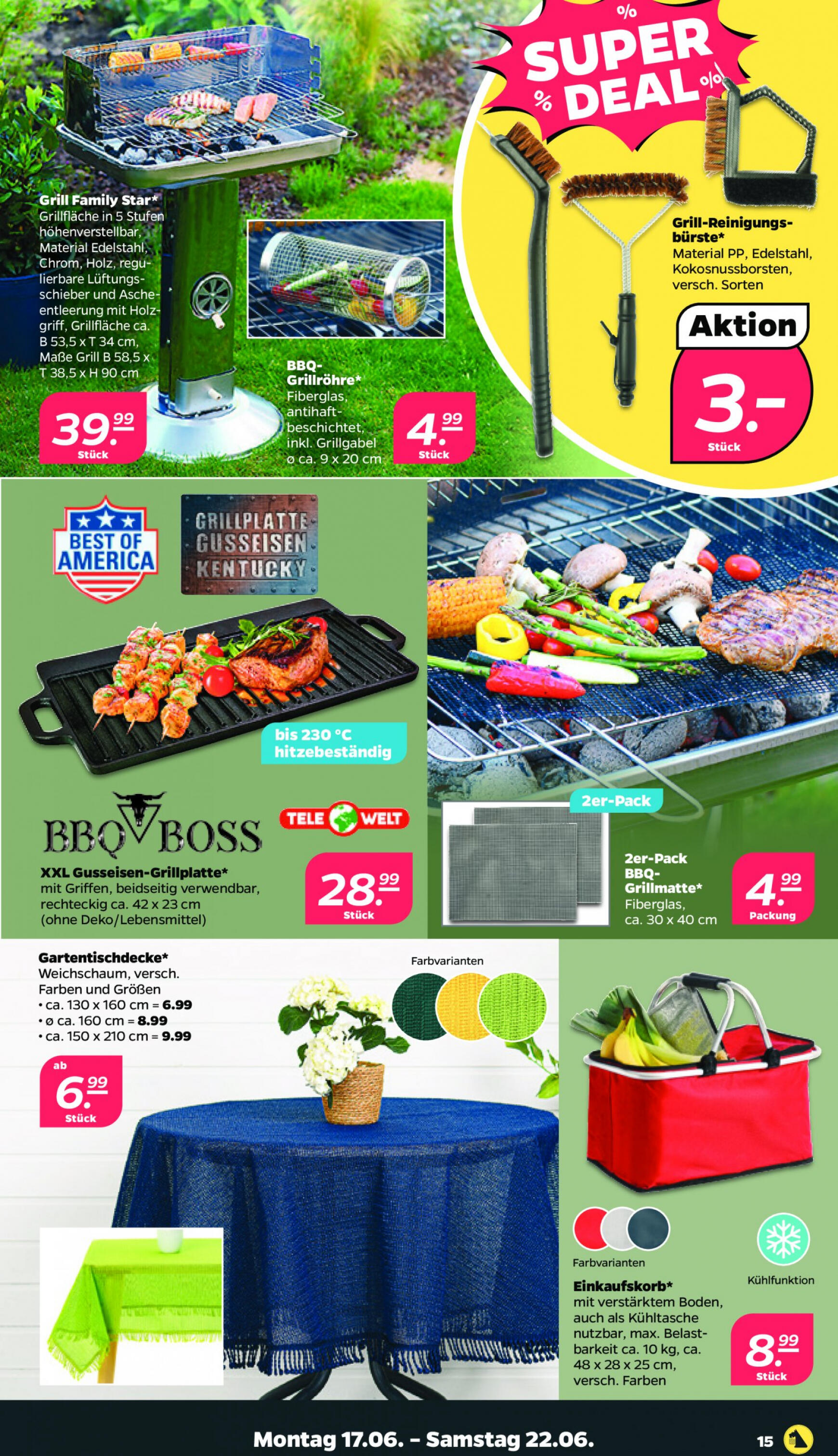 netto - Flyer Netto aktuell 17.06. - 22.06. - page: 15