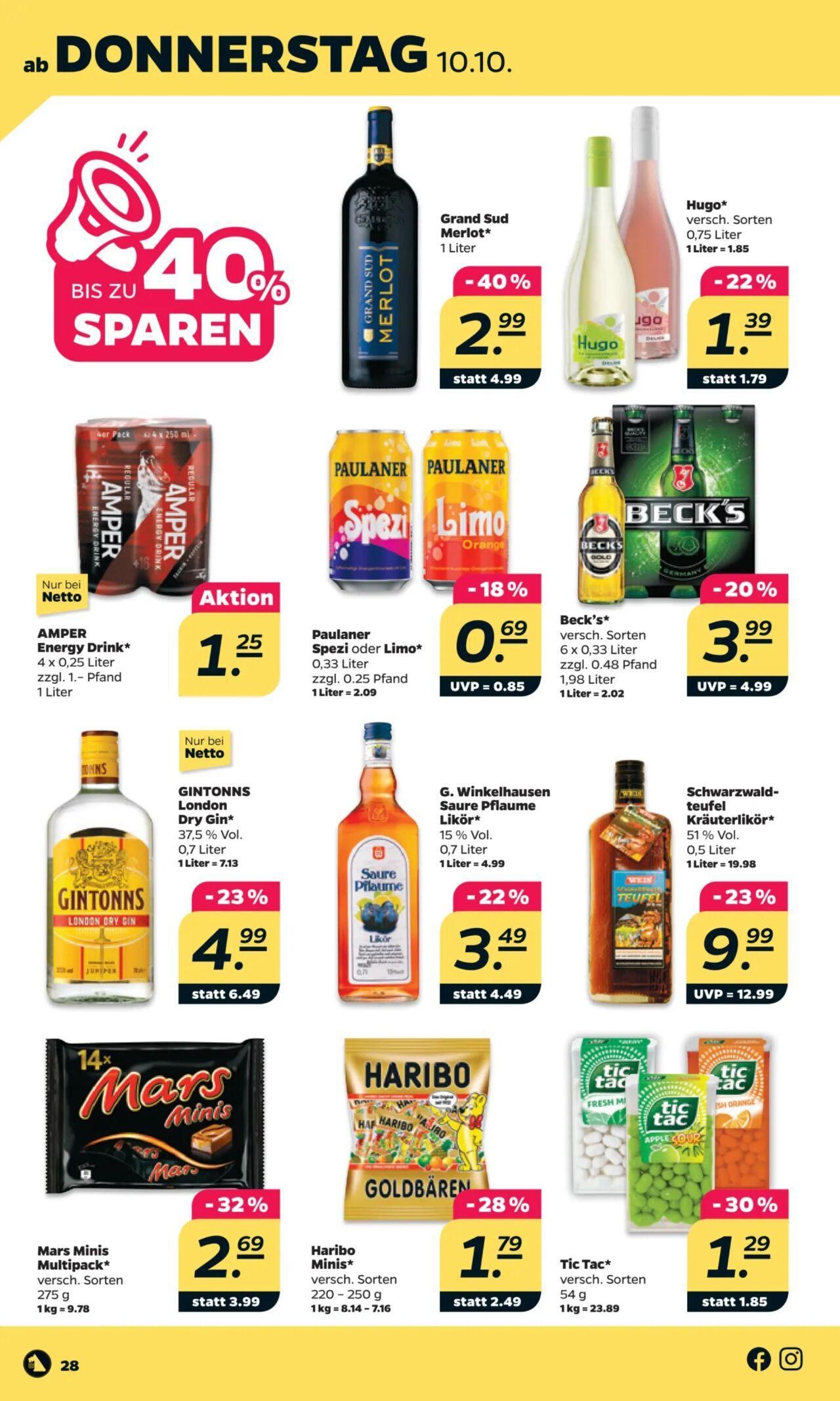 netto - Netto Prospekt ab 07.10.2024 - 12.10.2024 - page: 32