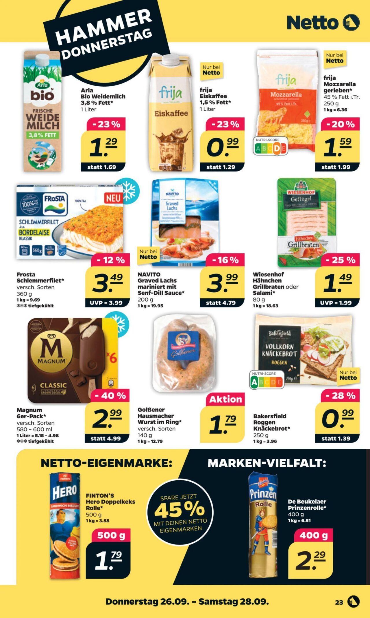 netto - Netto Prospekt ab 23.09.2024 - 28.09.2024 - page: 27