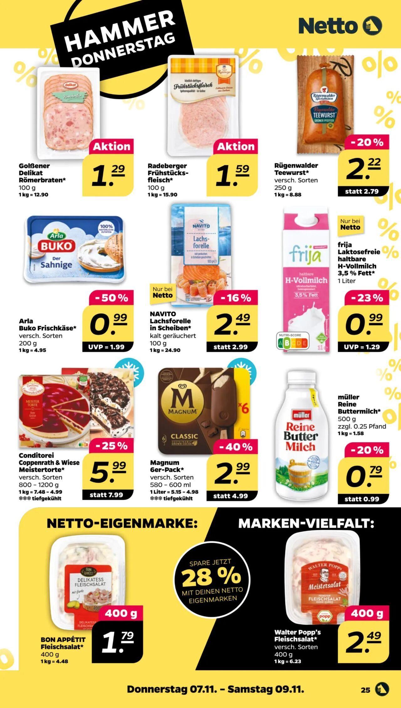 netto - Netto Prospekt ab 04.11.2024 - 09.11.2024 - page: 25