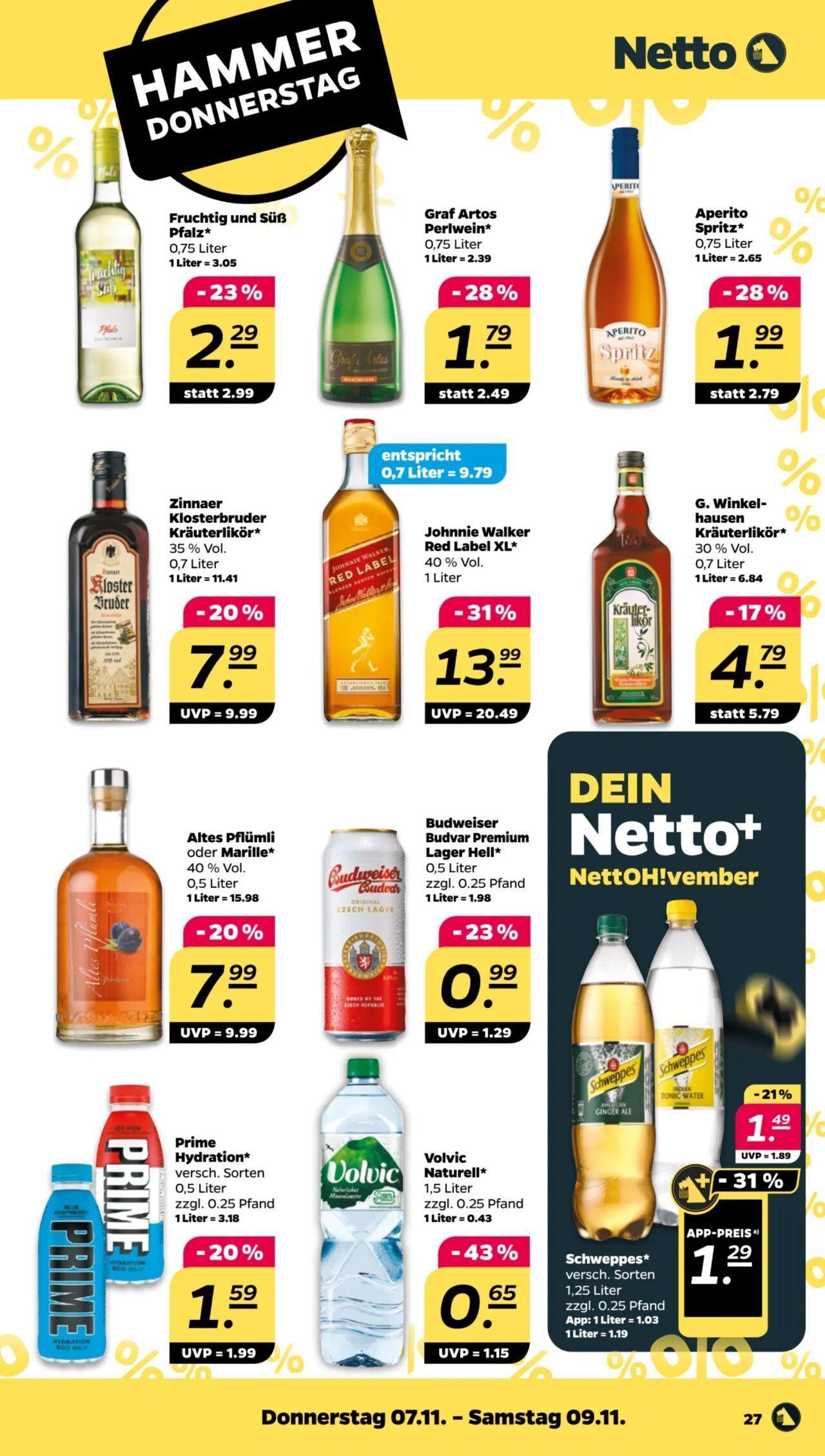 netto - Netto Prospekt ab 04.11.2024 - 09.11.2024 - page: 27