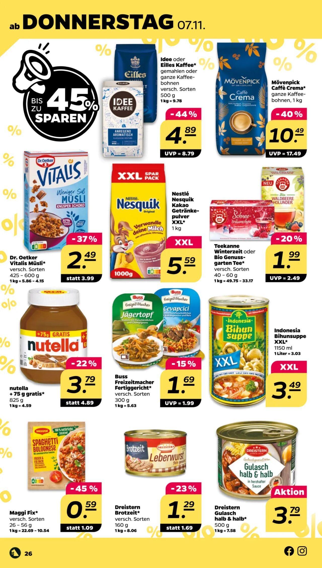 netto - Netto Prospekt ab 04.11.2024 - 09.11.2024 - page: 26