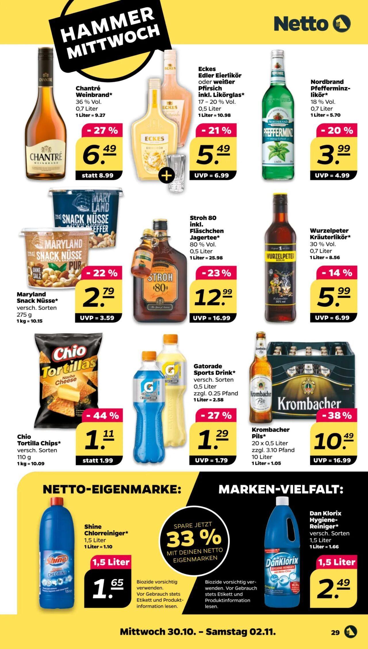 netto - Netto Prospekt ab 28.10.2024 - 02.11.2024 - page: 29