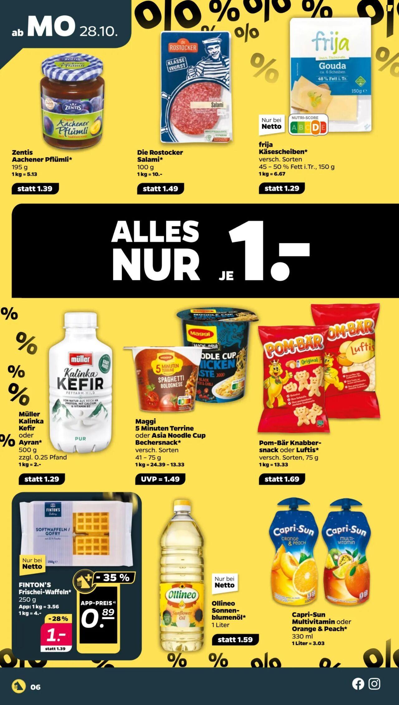 netto - Netto Prospekt ab 28.10.2024 - 02.11.2024 - page: 6