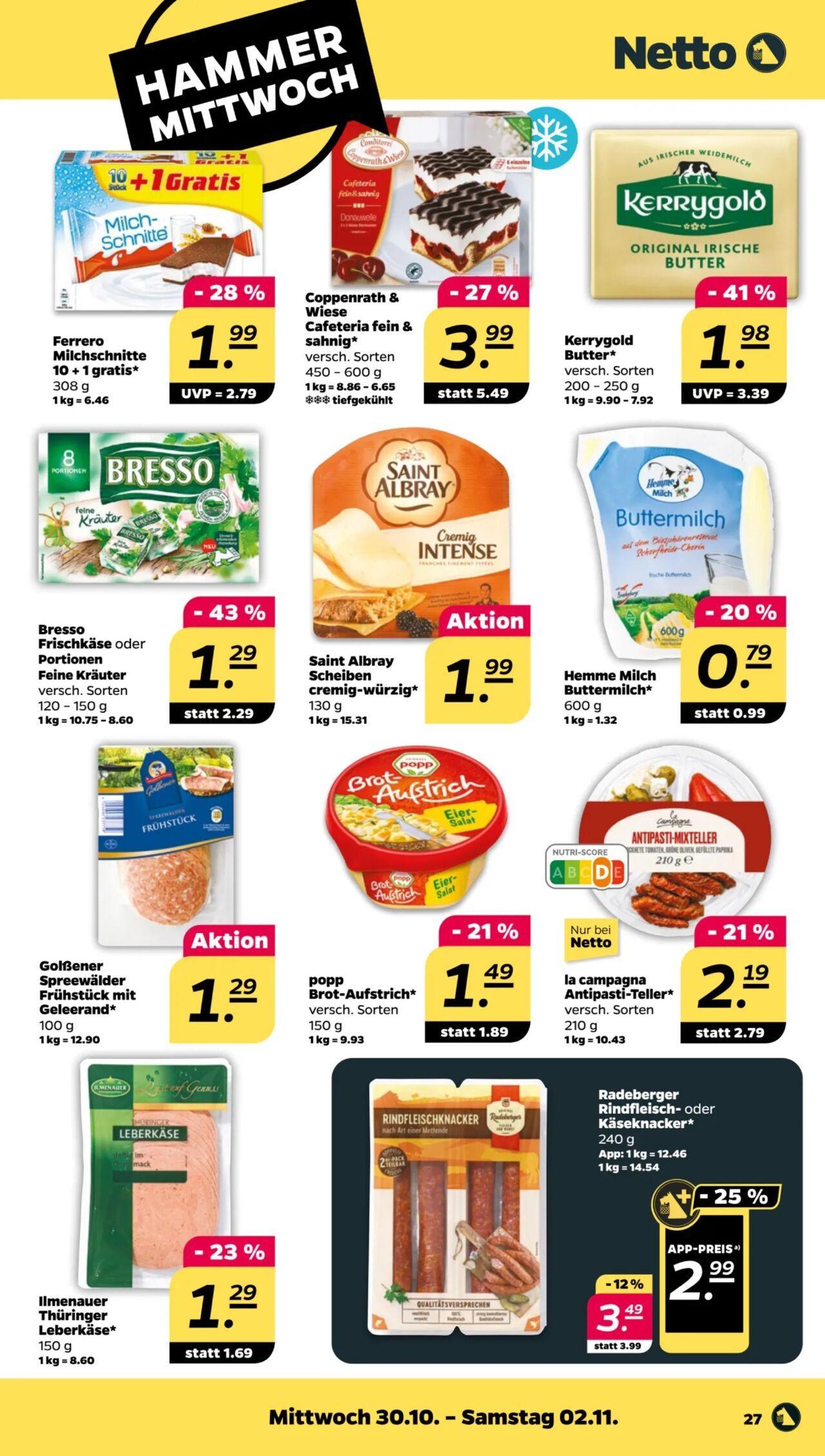 netto - Netto Prospekt ab 28.10.2024 - 02.11.2024 - page: 27