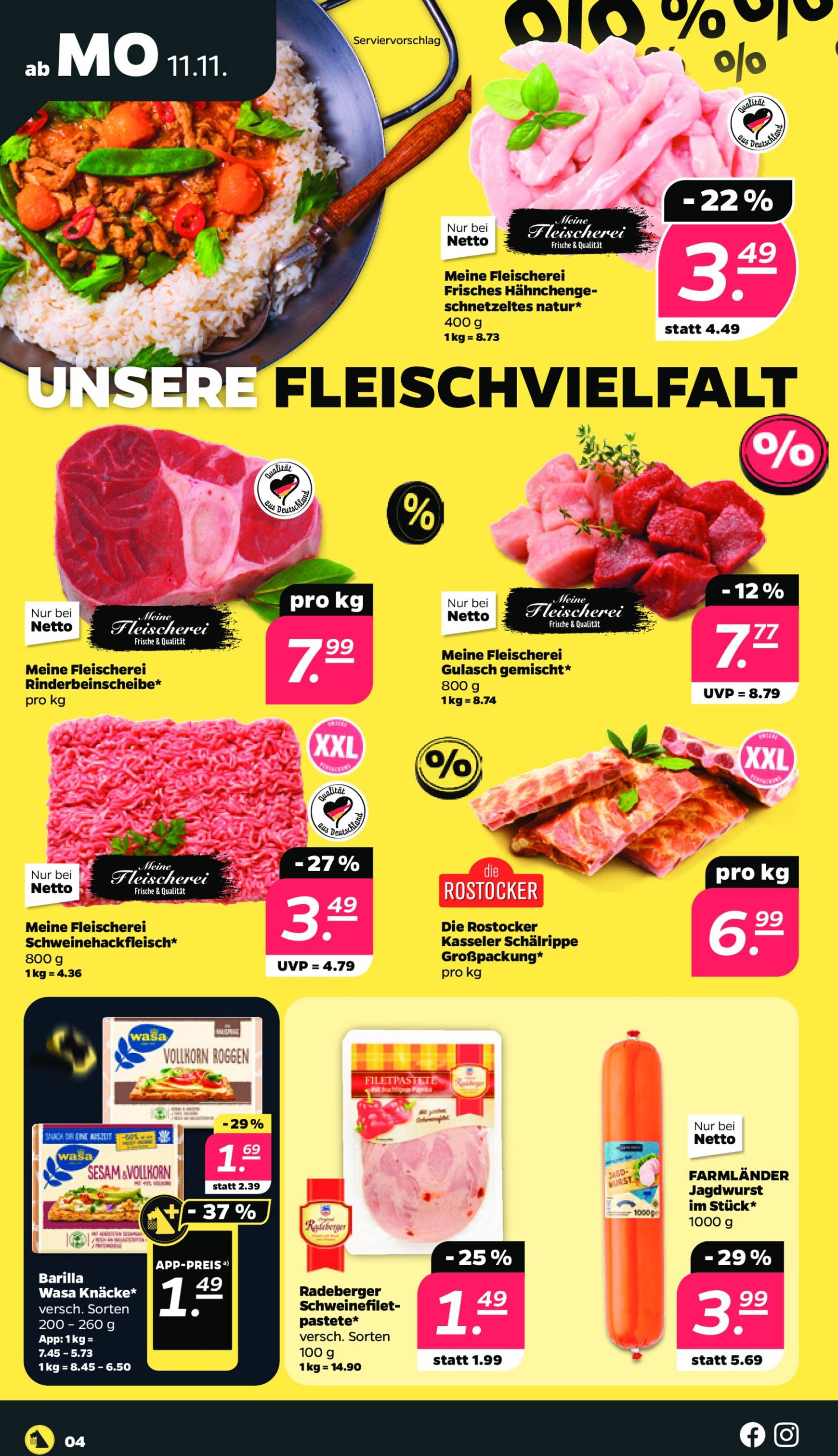 netto - Netto-Prospekt gültig von 11.11. bis 16.11. - page: 4