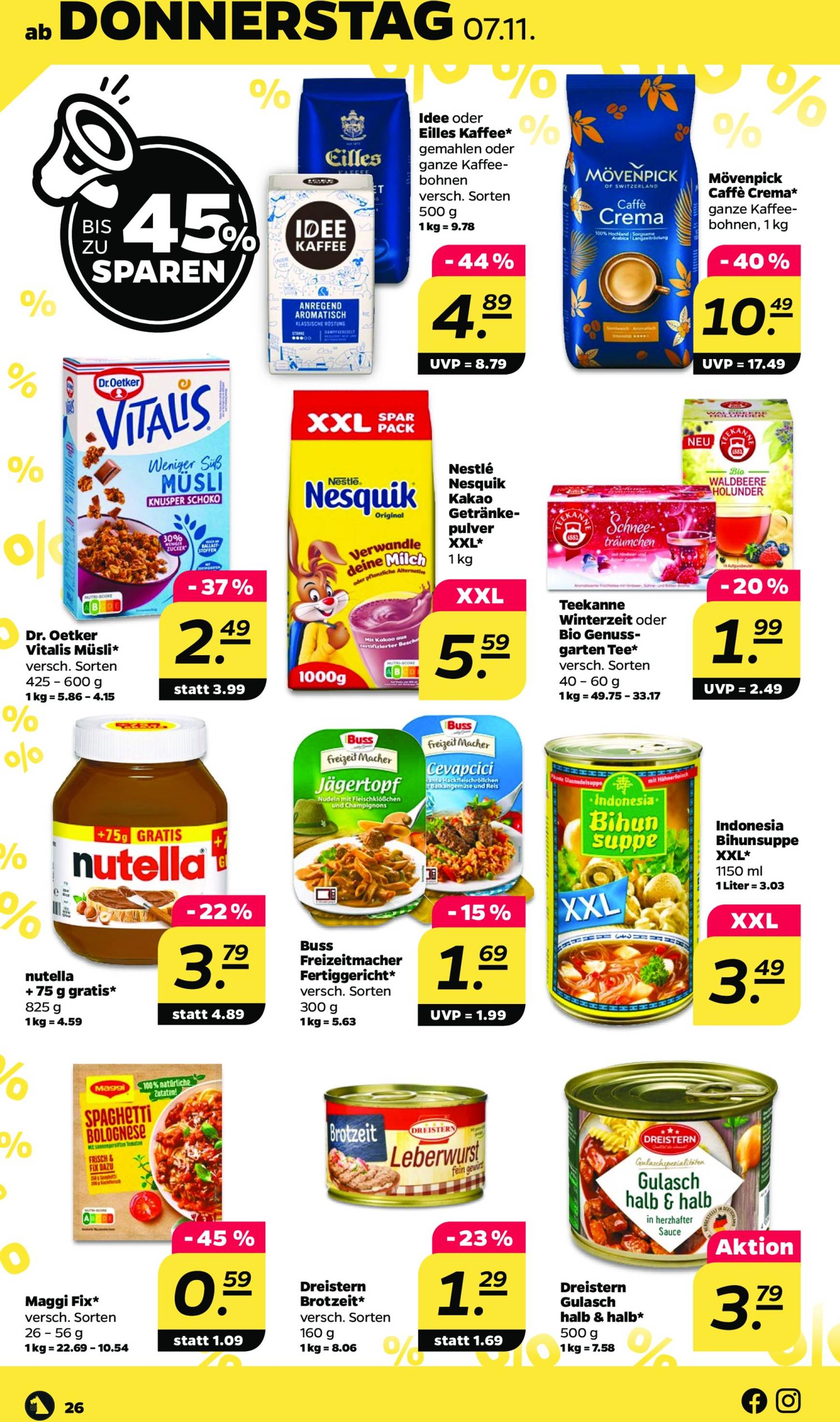 netto - Netto-Prospekt gültig von 04.11. bis 09.11. - page: 26