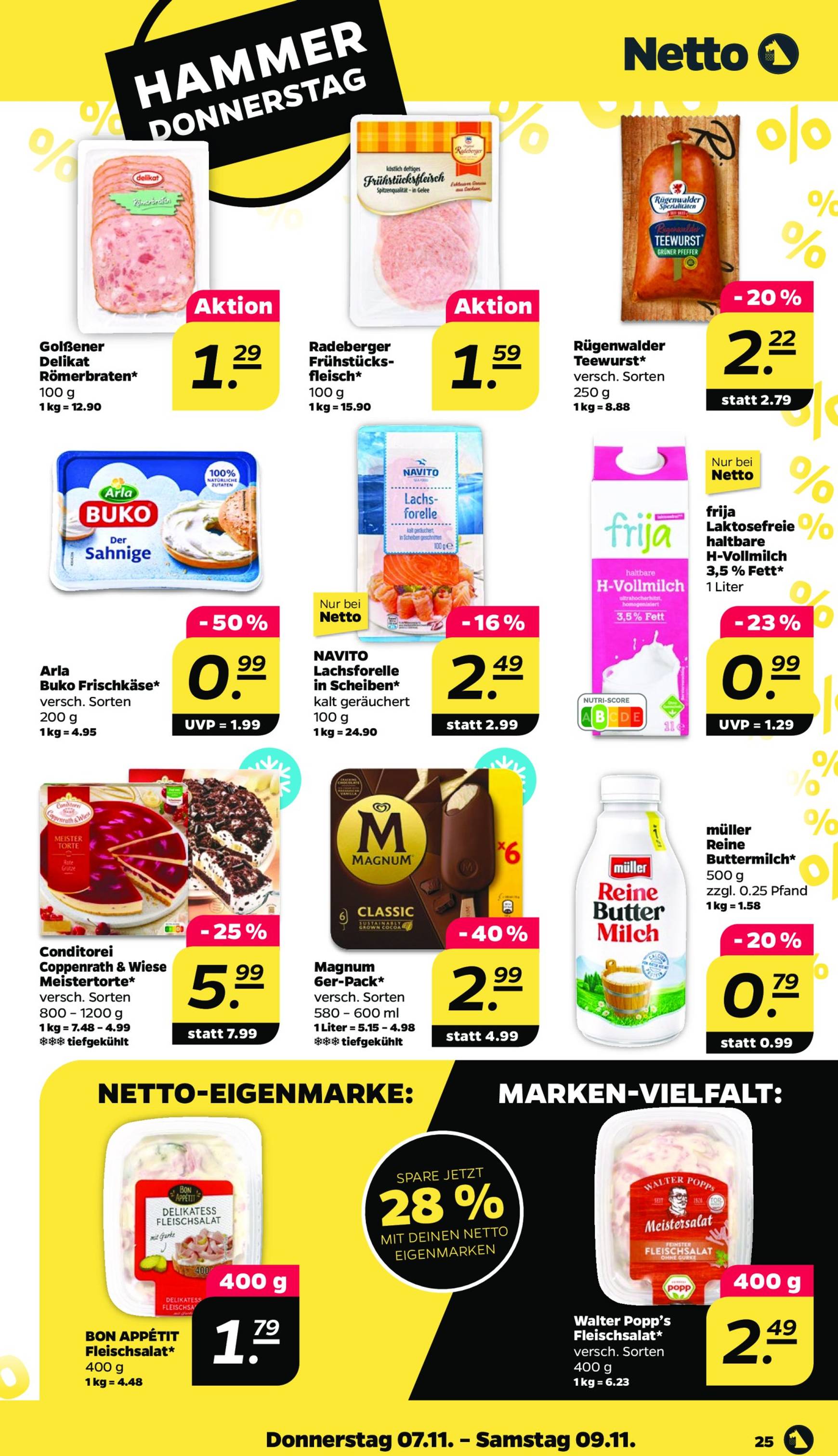 netto - Netto-Prospekt gültig von 04.11. bis 09.11. - page: 25