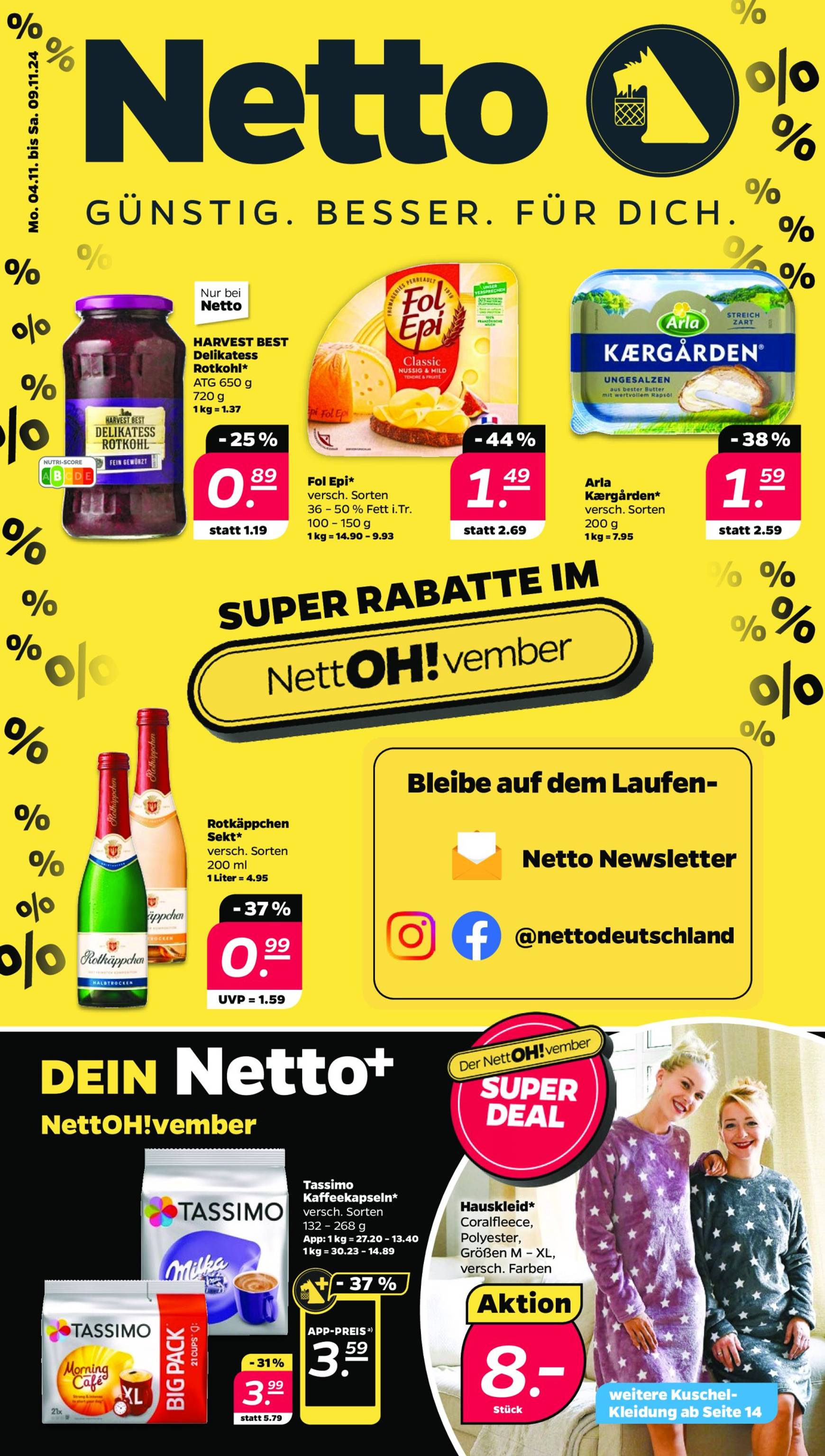 netto - Netto-Prospekt gültig von 04.11. bis 09.11.