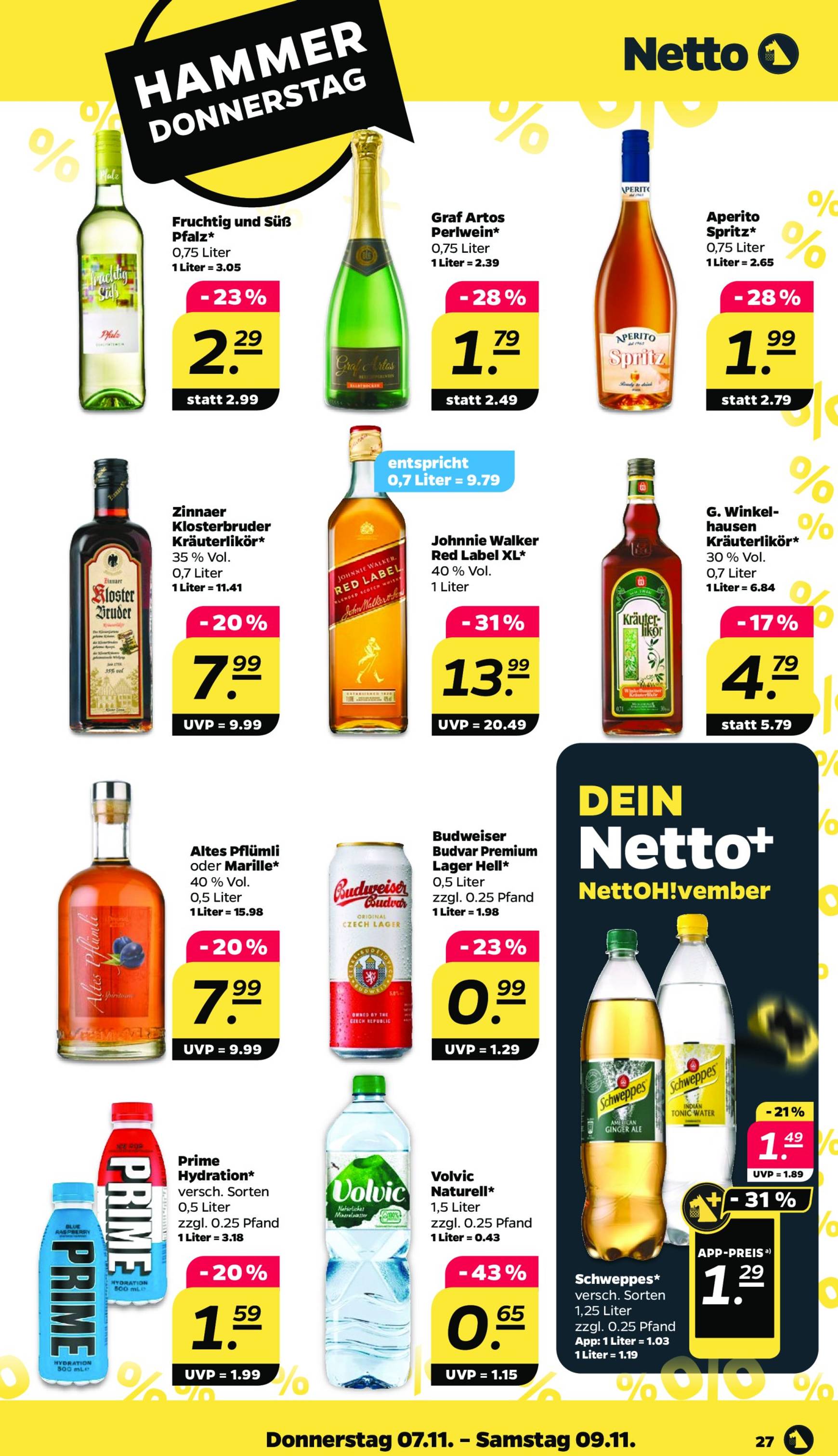 netto - Netto-Prospekt gültig von 04.11. bis 09.11. - page: 27