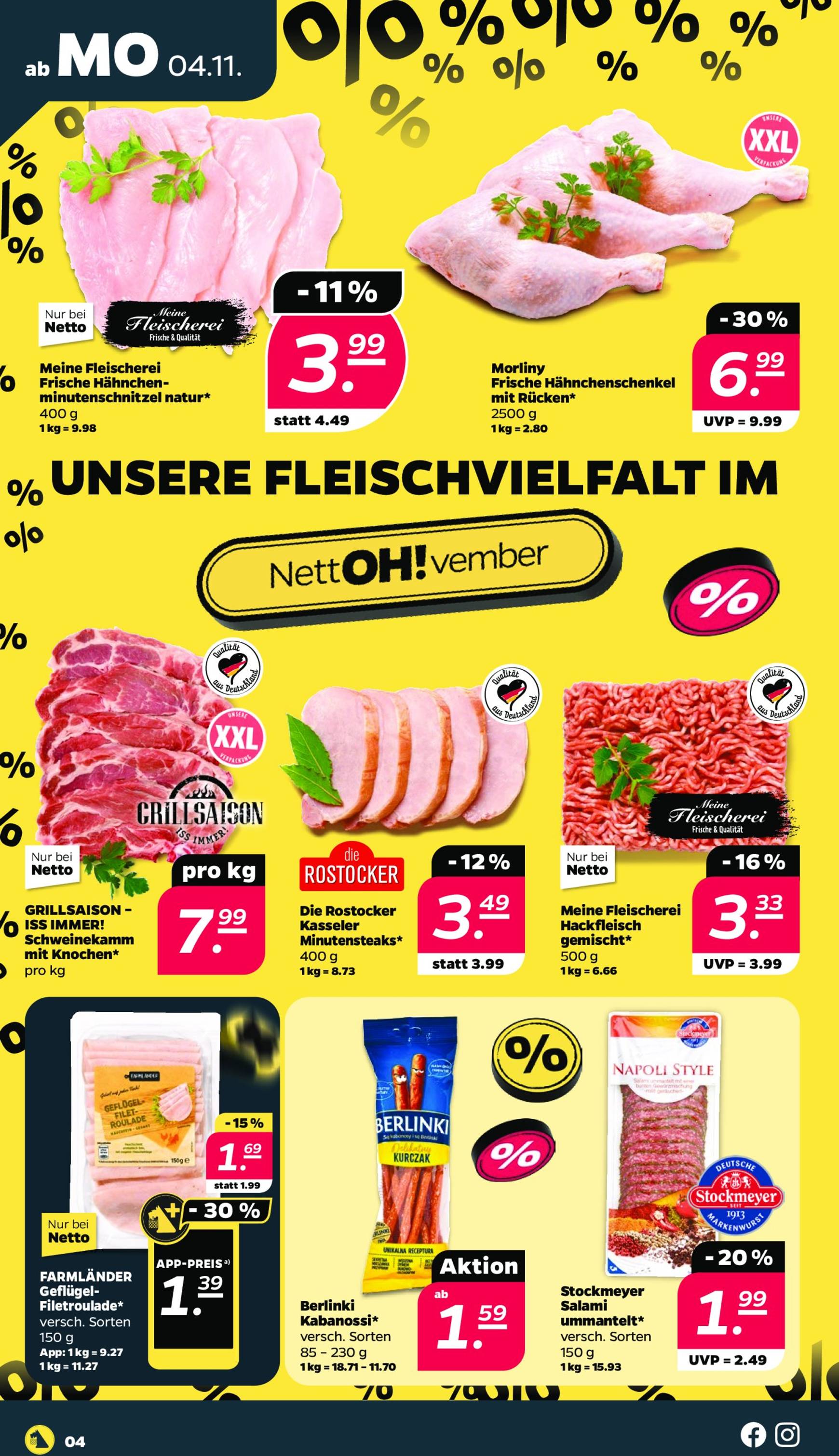 netto - Netto-Prospekt gültig von 04.11. bis 09.11. - page: 4