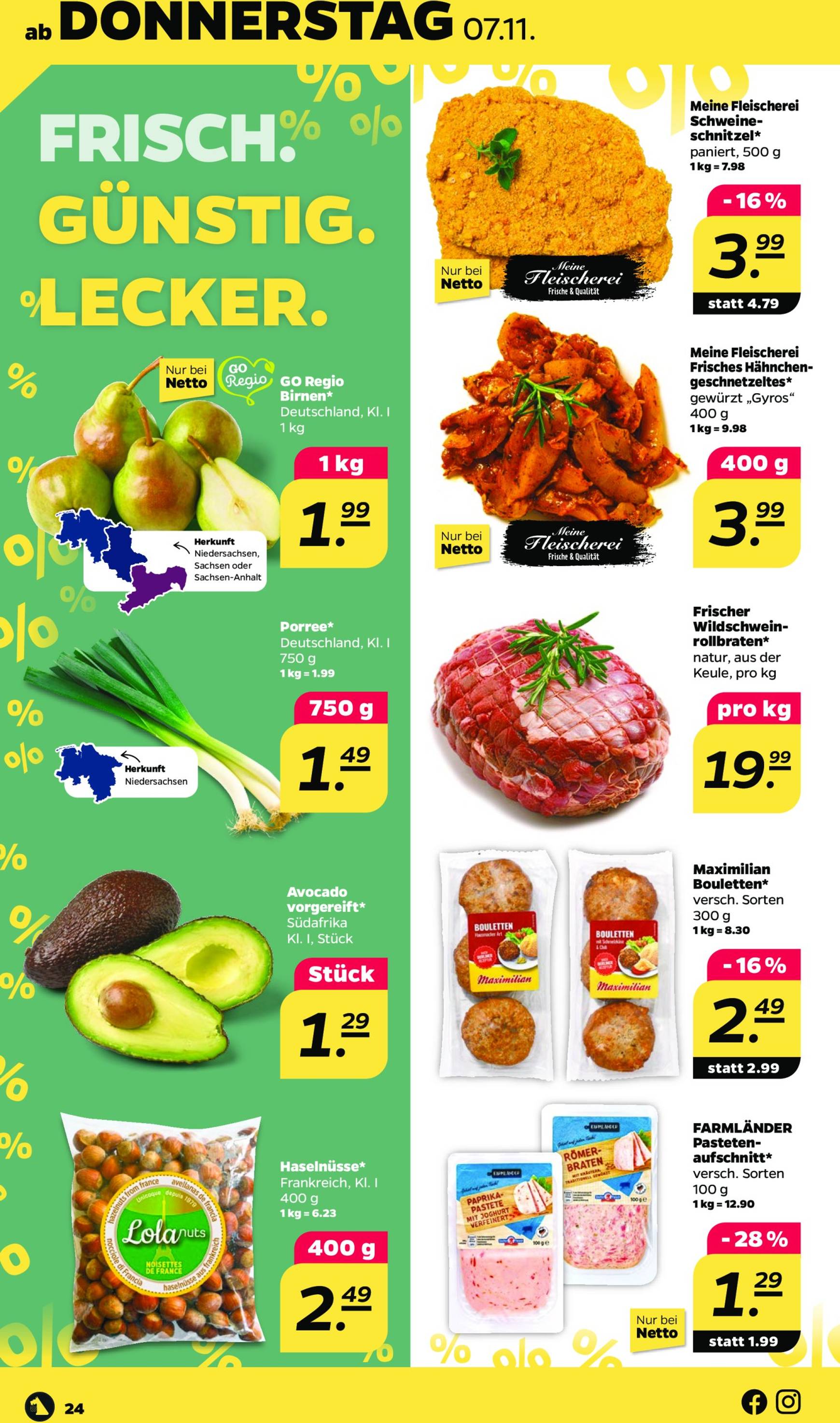 netto - Netto-Prospekt gültig von 04.11. bis 09.11. - page: 24