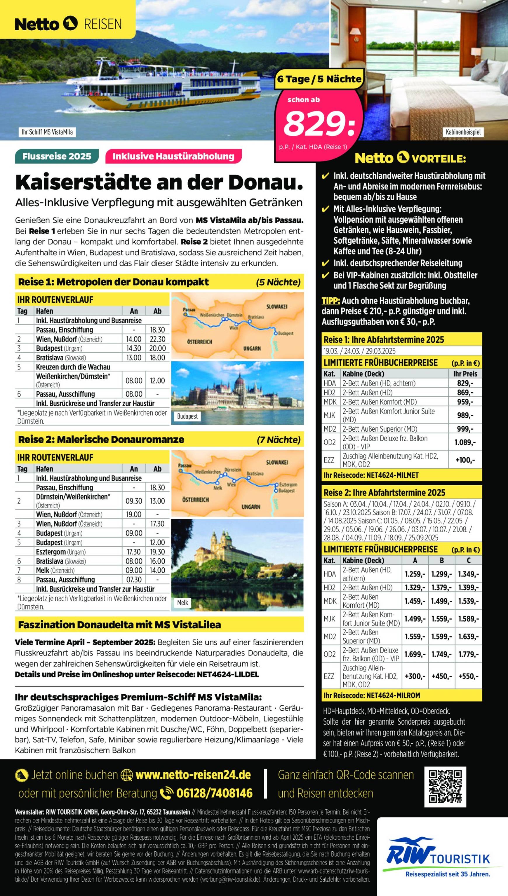 netto - Netto - Reiseangebote-Prospekt gültig von 01.11. bis 30.11. - page: 4