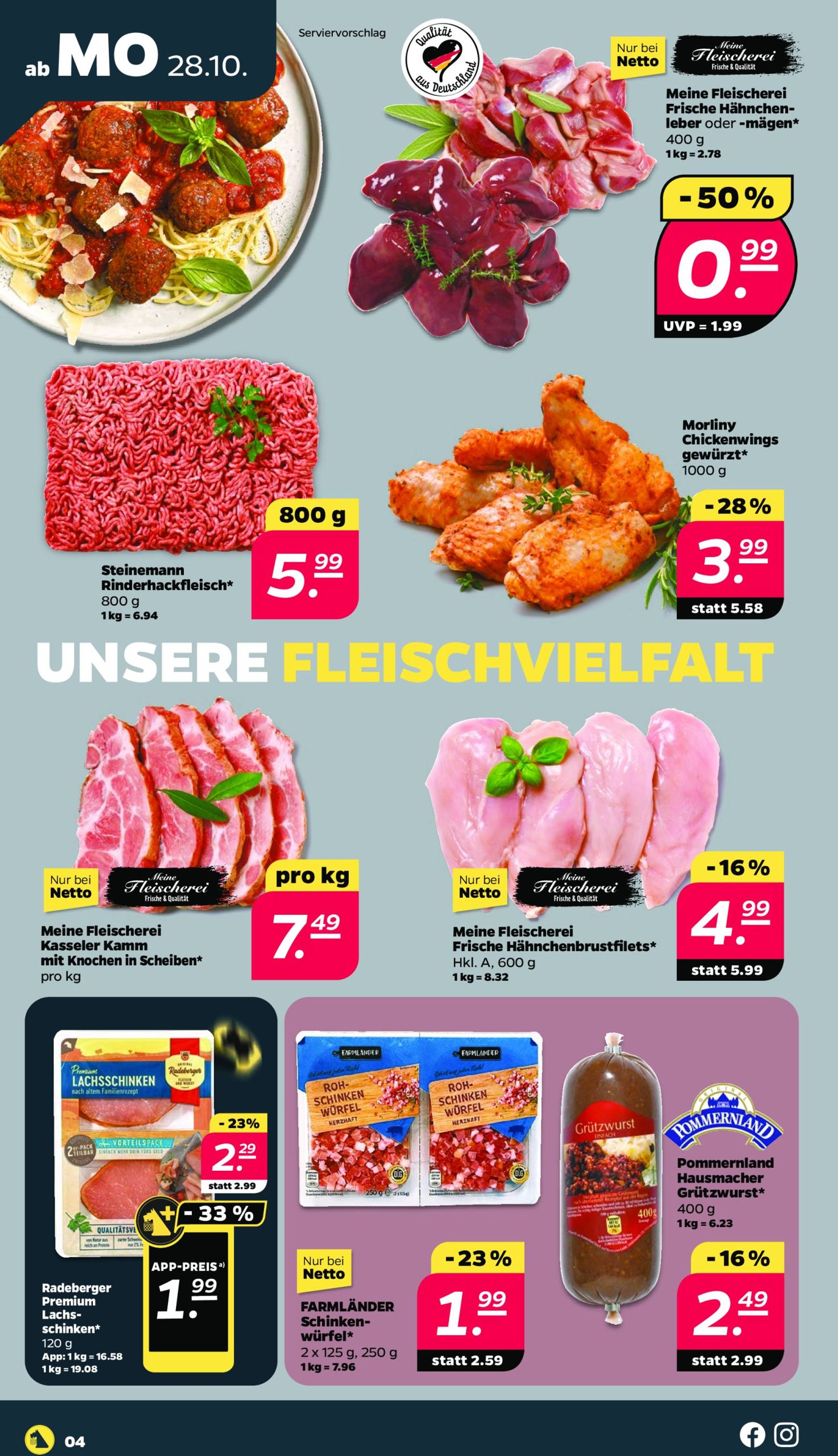 netto - Netto-Prospekt gültig von 28.10. bis 02.11. - page: 4