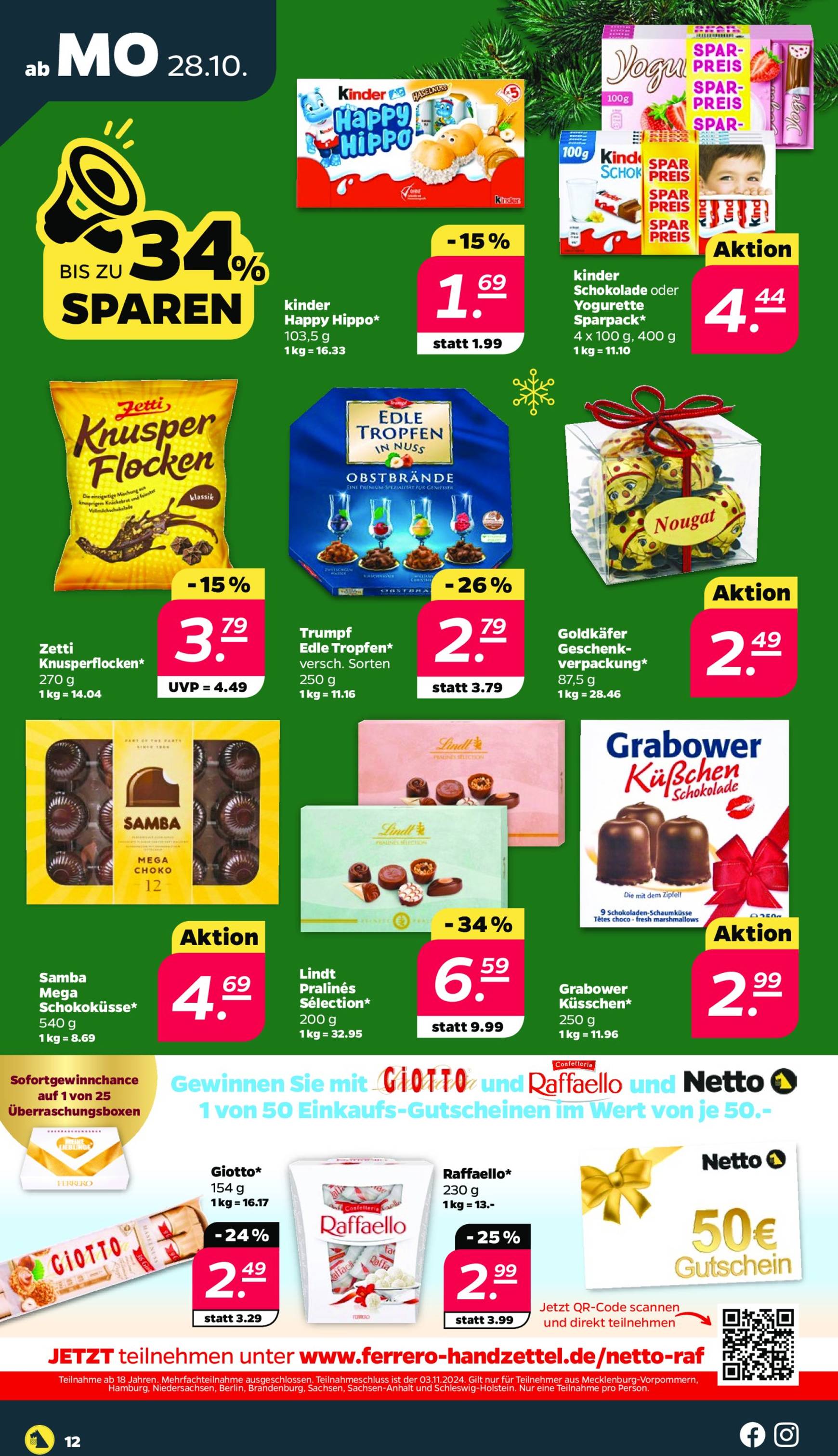 netto - Netto-Prospekt gültig von 28.10. bis 02.11. - page: 12