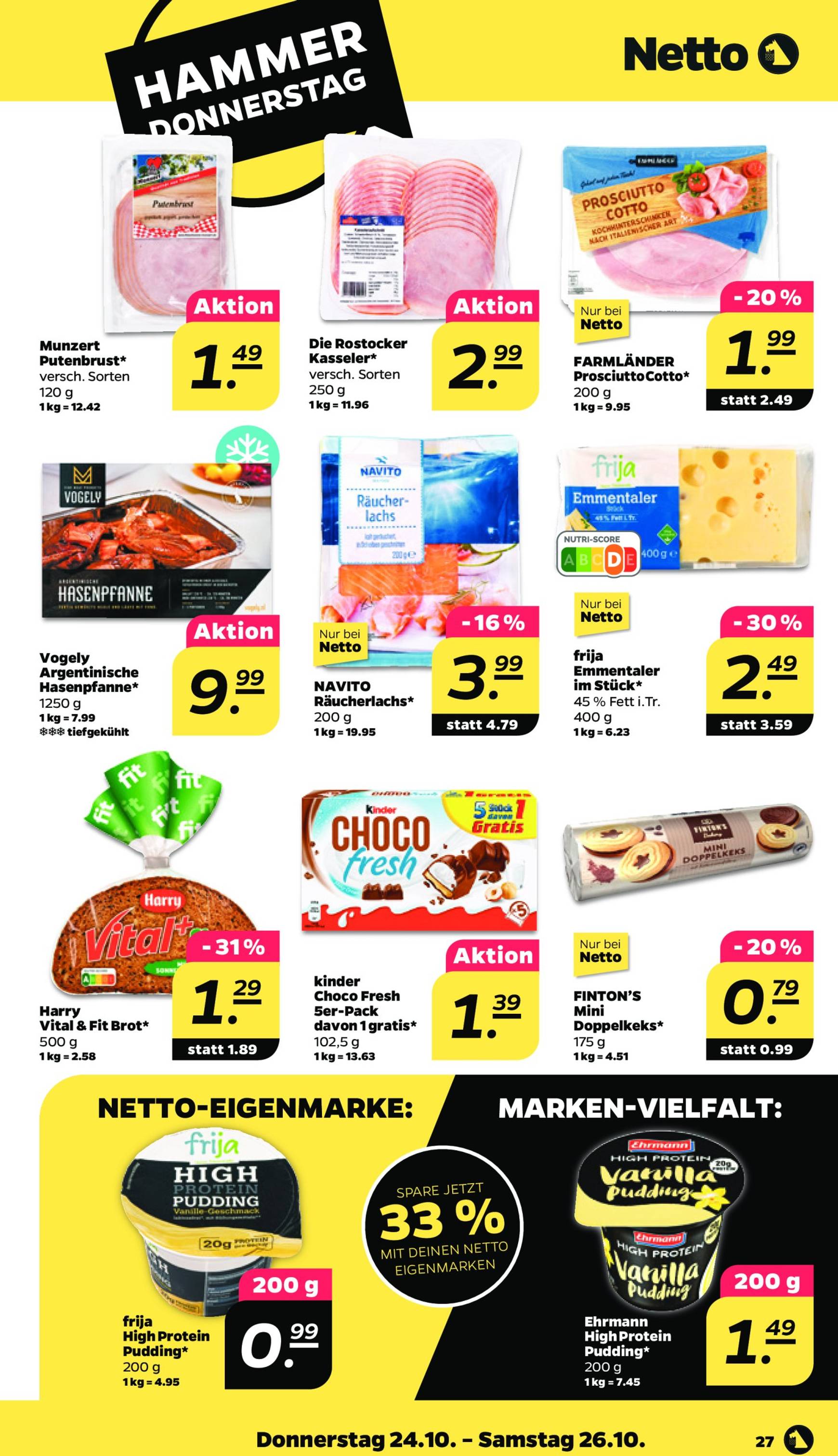 netto - Netto-Prospekt gültig von 21.10. bis 26.10. - page: 27