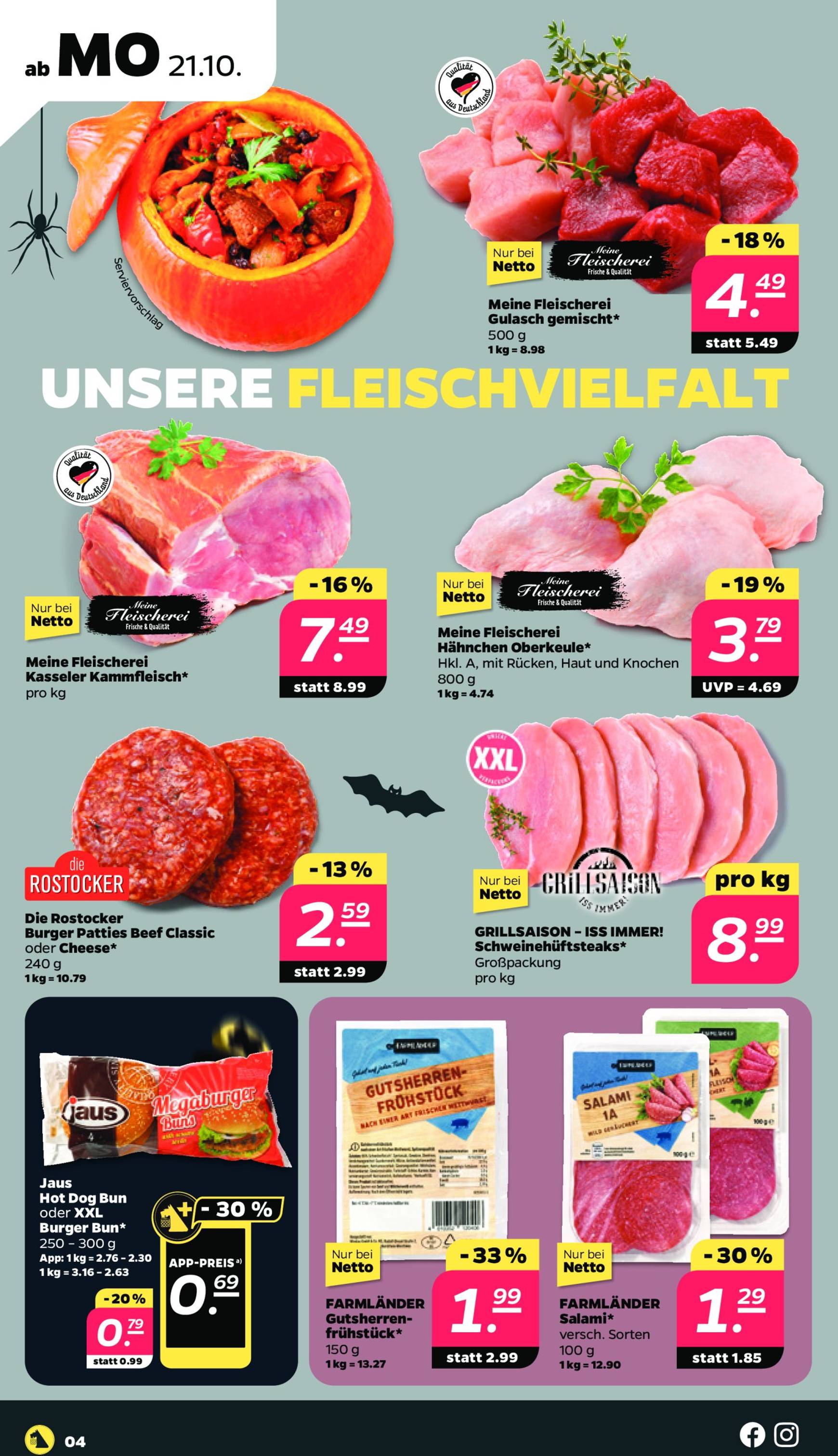 netto - Netto-Prospekt gültig von 21.10. bis 26.10. - page: 4