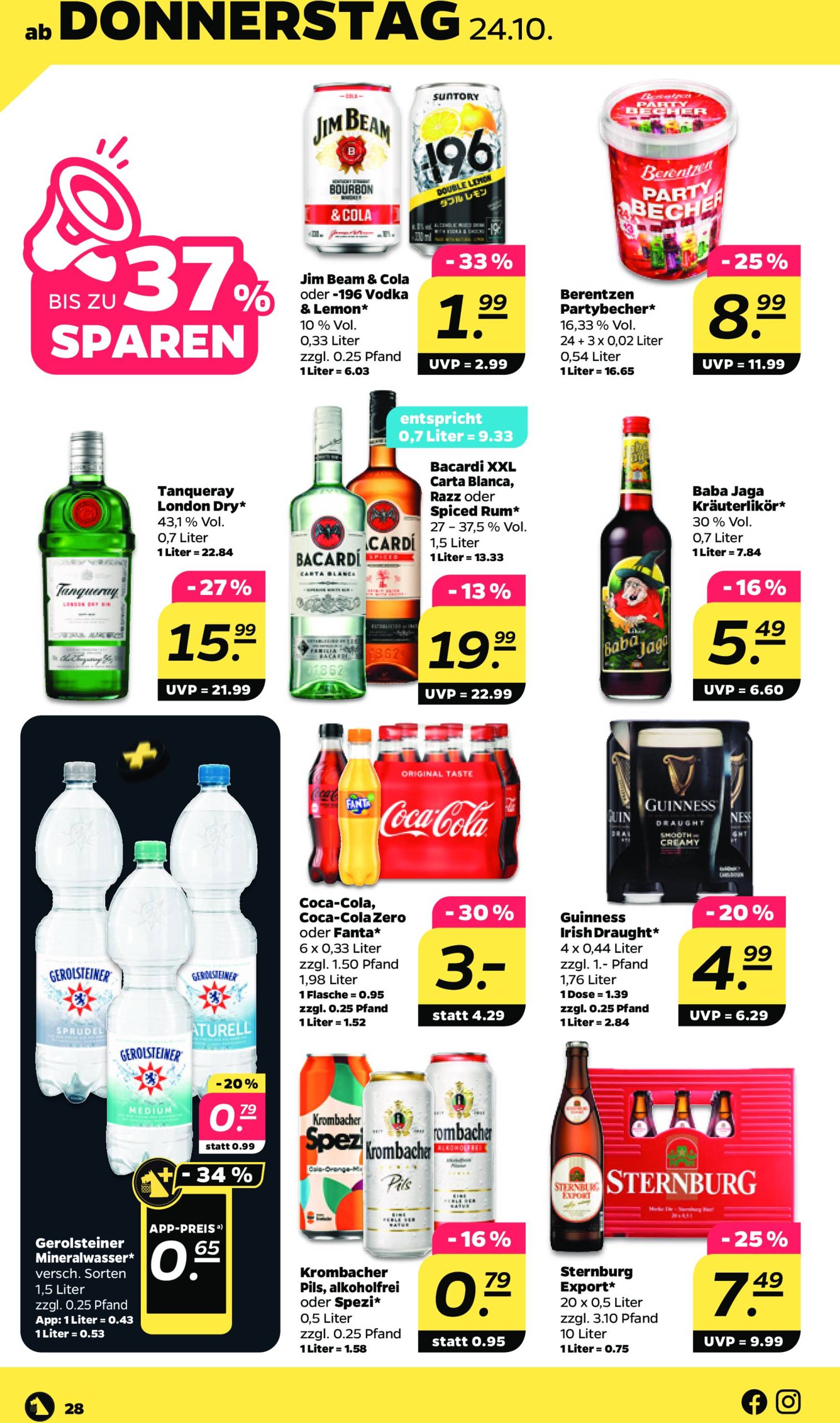 netto - Netto-Prospekt gültig von 21.10. bis 26.10. - page: 28