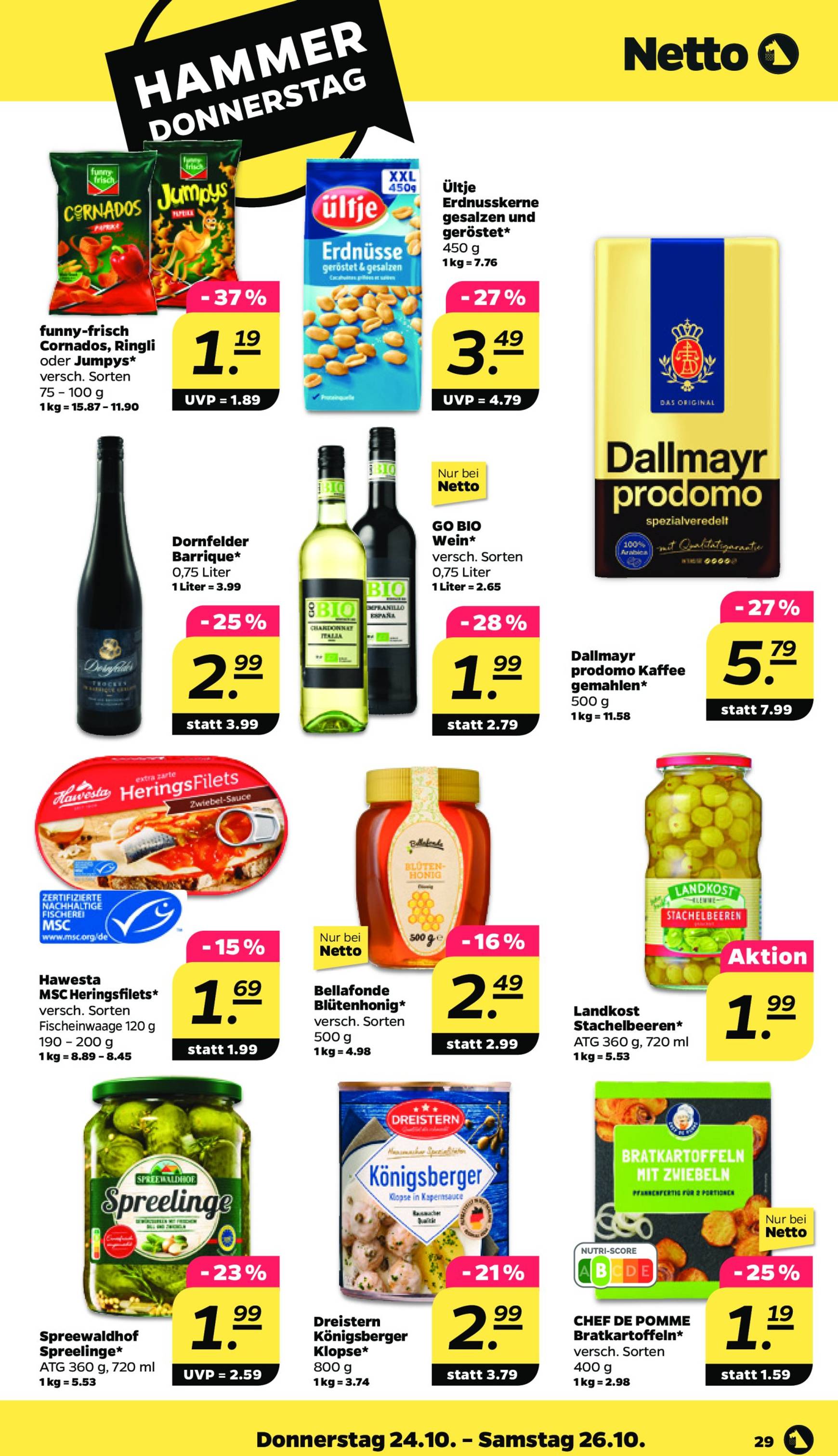 netto - Netto-Prospekt gültig von 21.10. bis 26.10. - page: 29