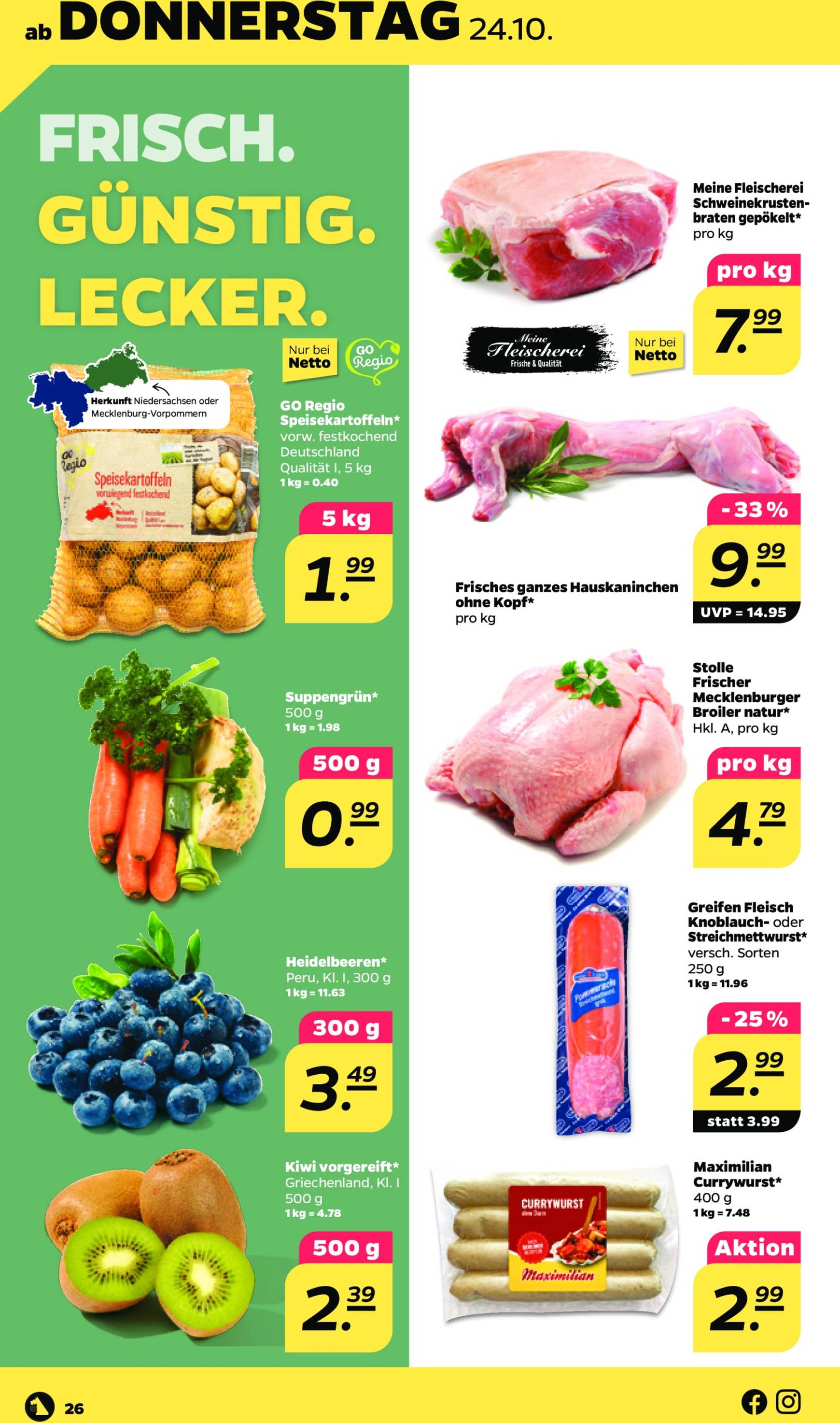 netto - Netto-Prospekt gültig von 21.10. bis 26.10. - page: 26