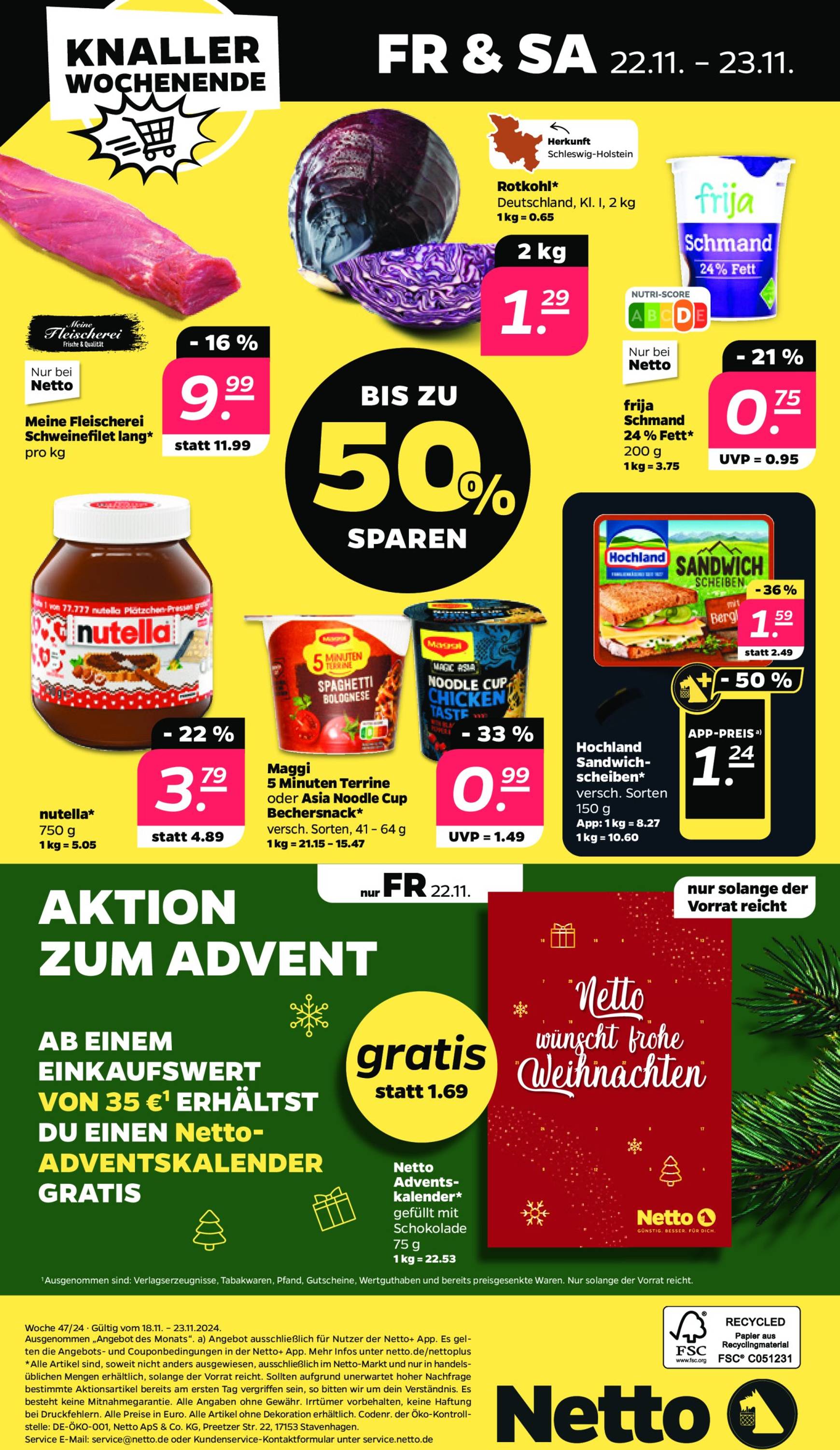 netto - Netto-Prospekt gültig von 18.11. bis 23.11. - page: 28