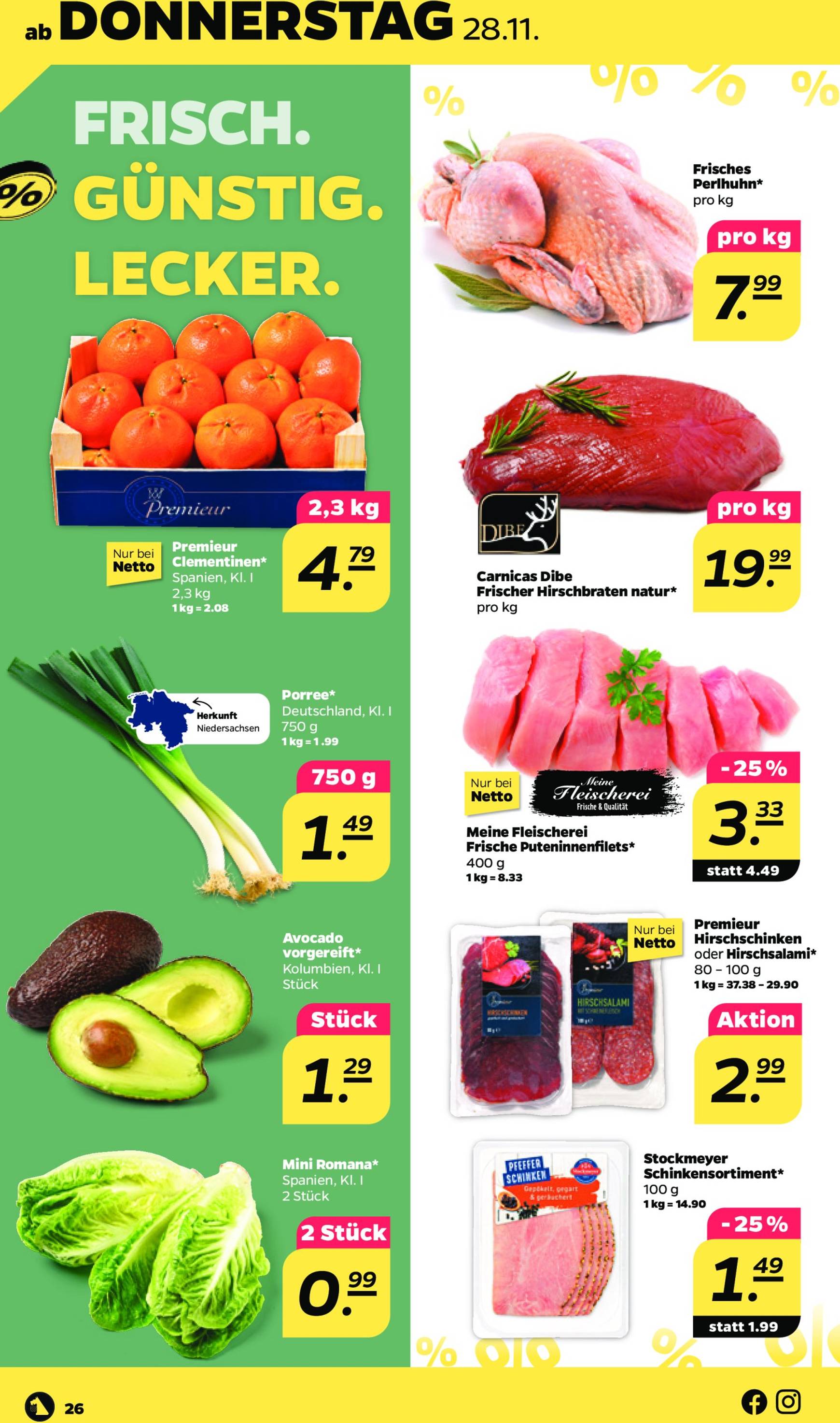 netto - Netto - Black Week-Prospekt gültig von 25.11. bis 30.11. - page: 26