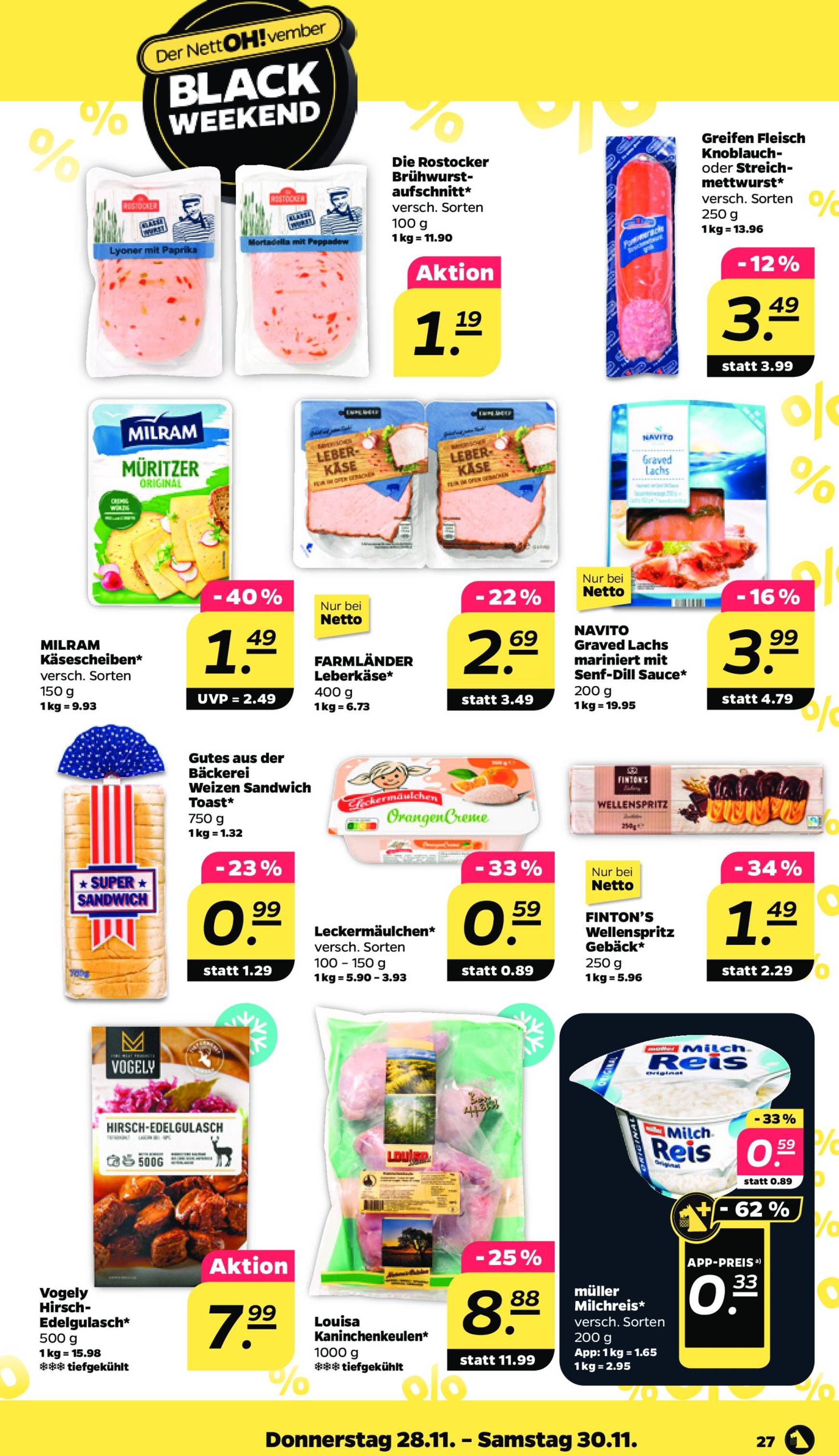 netto - Netto - Black Week-Prospekt gültig von 25.11. bis 30.11. - page: 27