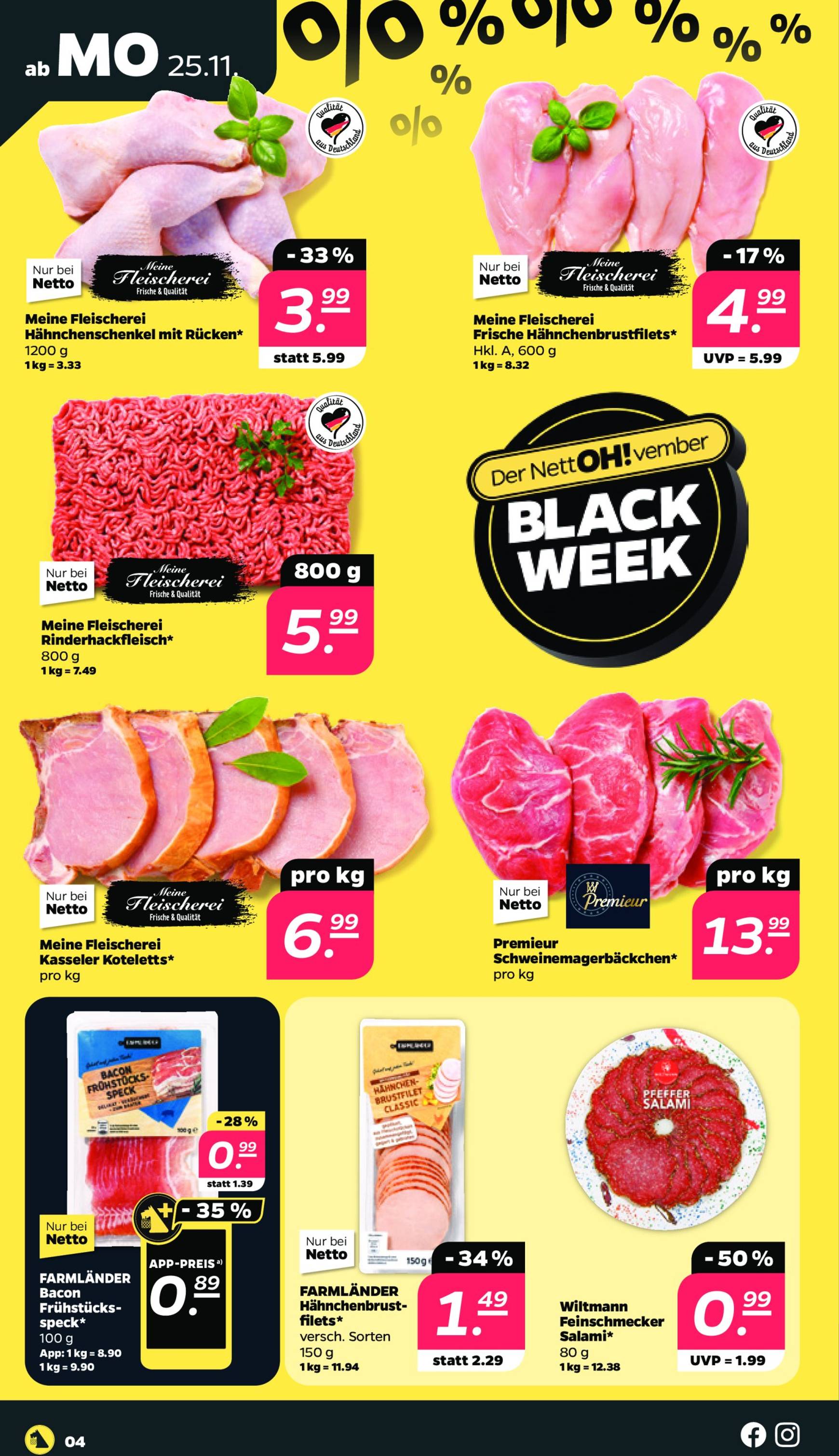 netto - Netto - Black Week-Prospekt gültig von 25.11. bis 30.11. - page: 4