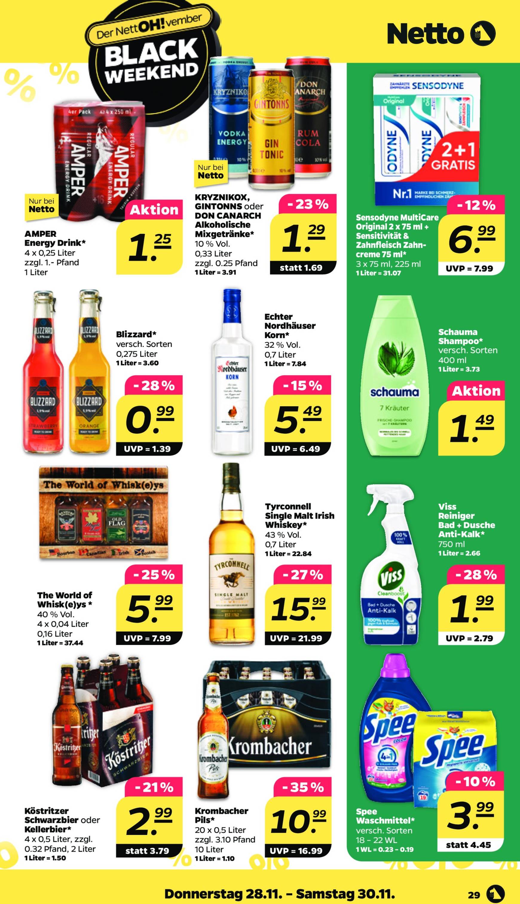 netto - Netto - Black Week-Prospekt gültig von 25.11. bis 30.11. - page: 29