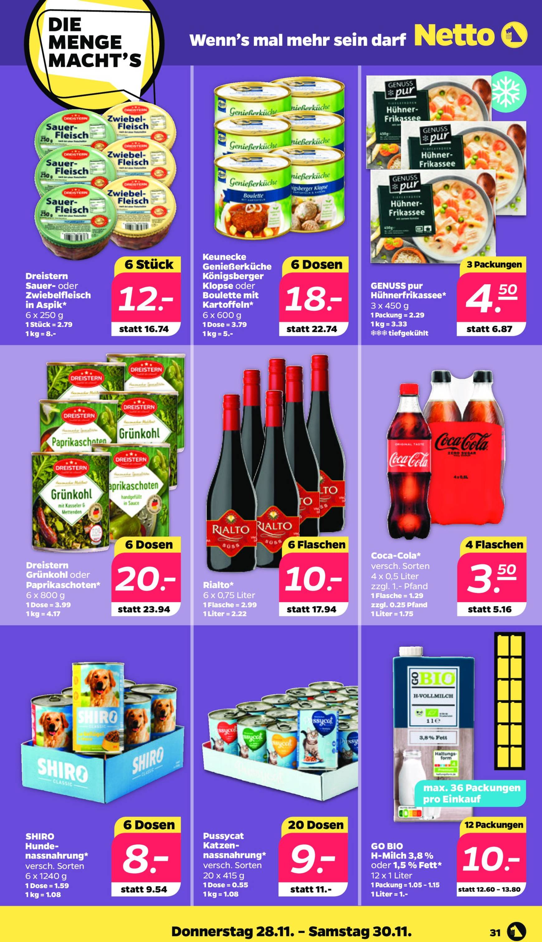 netto - Netto - Black Week-Prospekt gültig von 25.11. bis 30.11. - page: 31