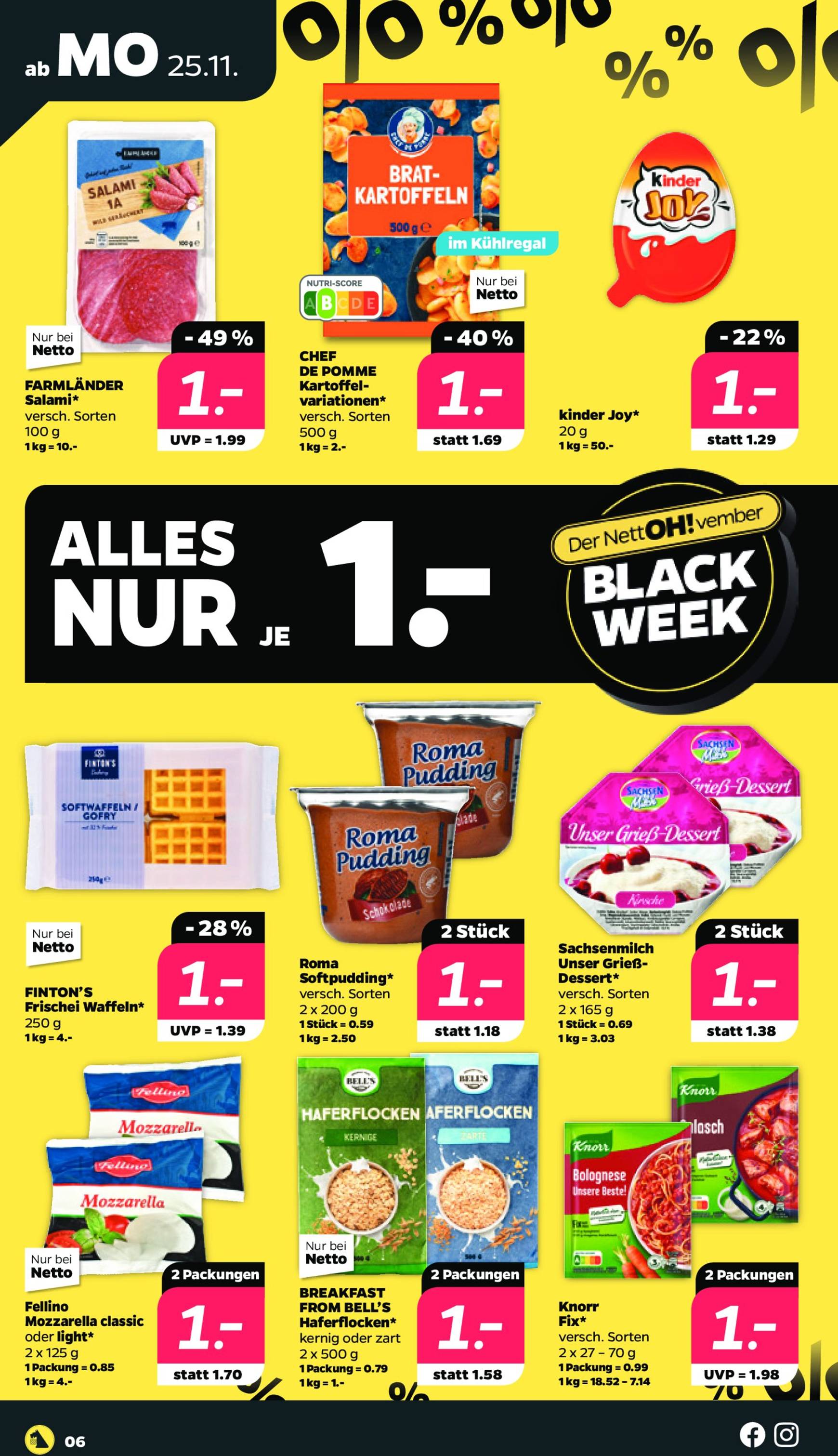 netto - Netto - Black Week-Prospekt gültig von 25.11. bis 30.11. - page: 6