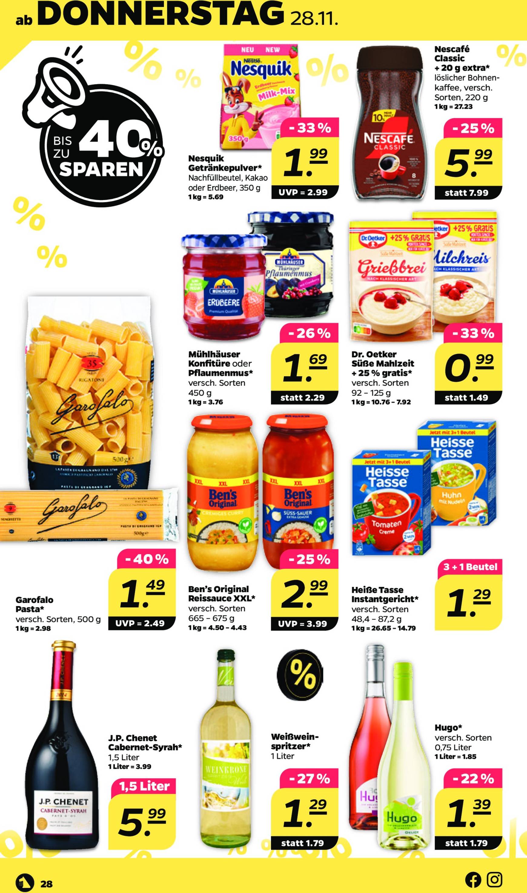 netto - Netto - Black Week-Prospekt gültig von 25.11. bis 30.11. - page: 28