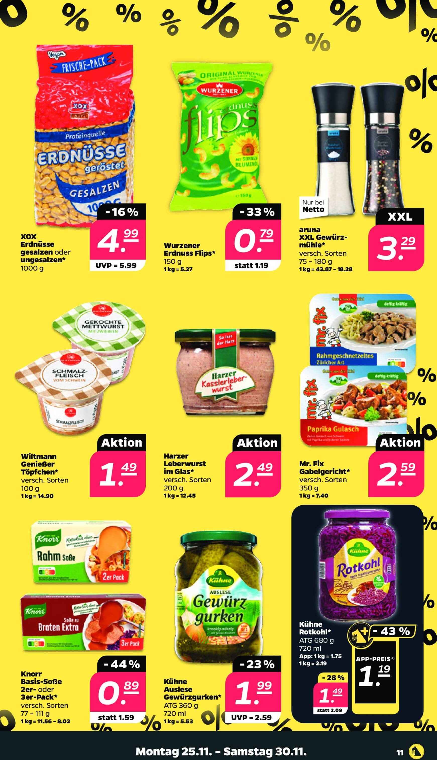 netto - Netto - Black Week-Prospekt gültig von 25.11. bis 30.11. - page: 11