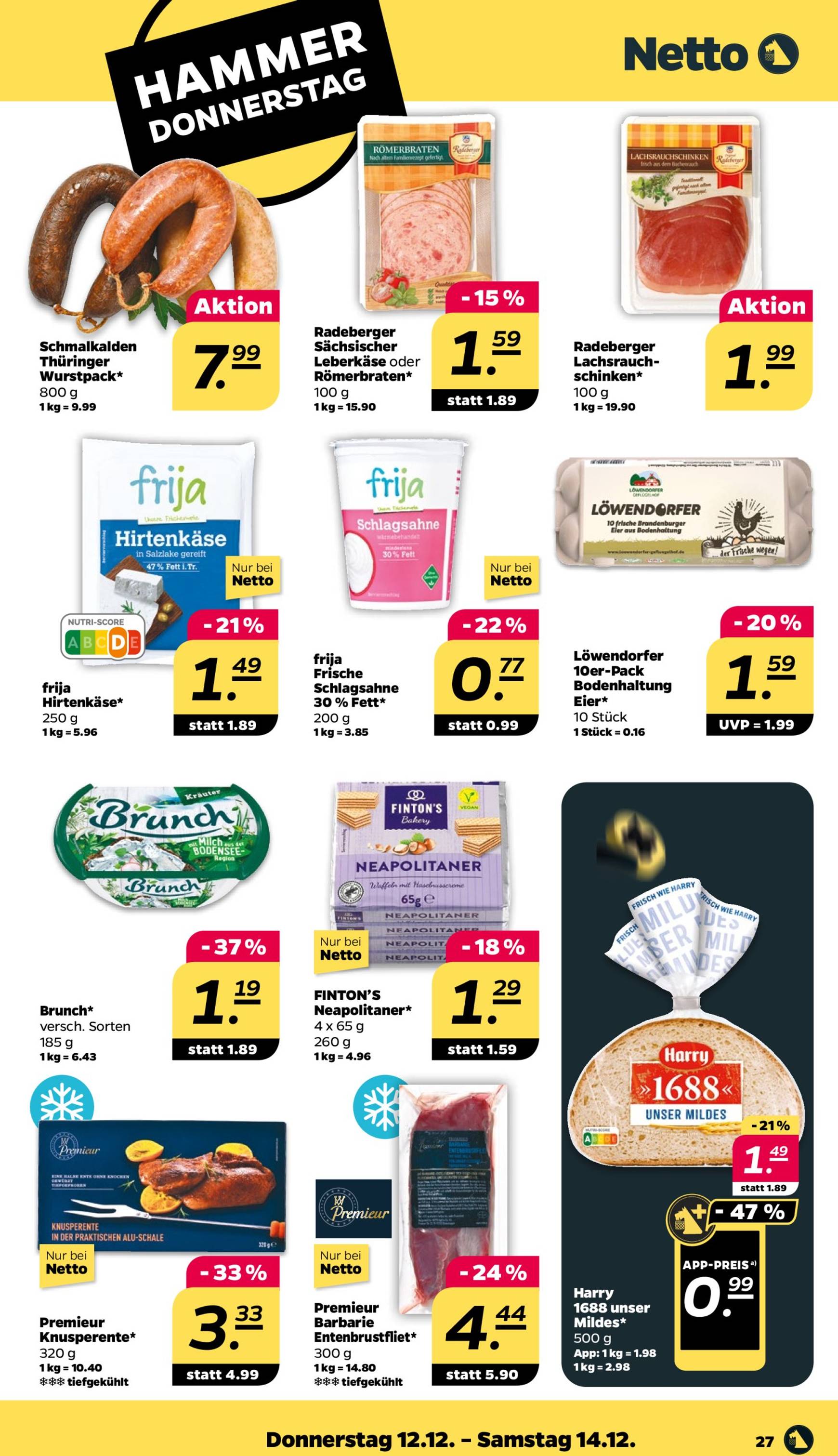 netto - Netto-Prospekt gültig von 09.12. bis 14.12. - page: 27