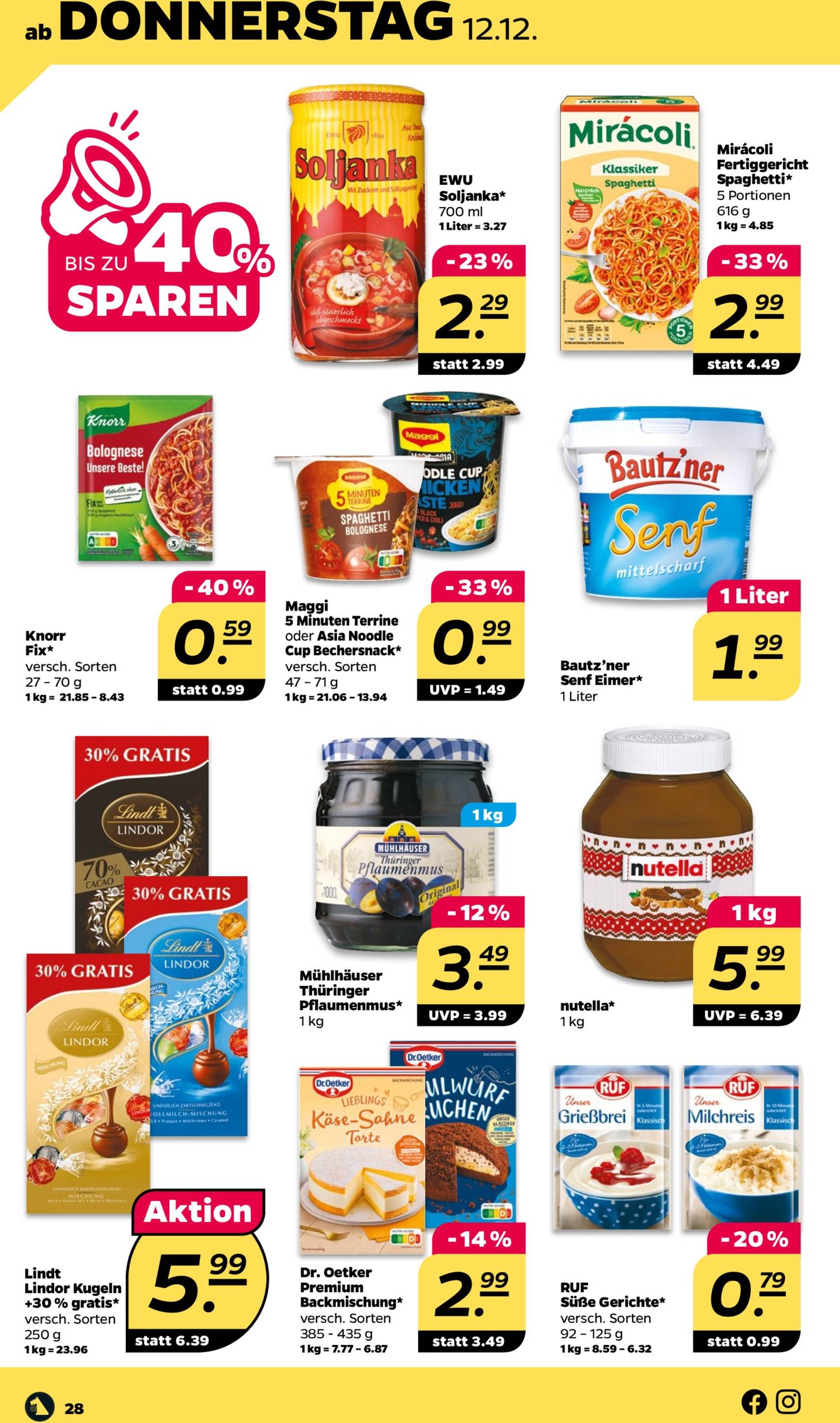 netto - Netto-Prospekt gültig von 09.12. bis 14.12. - page: 28