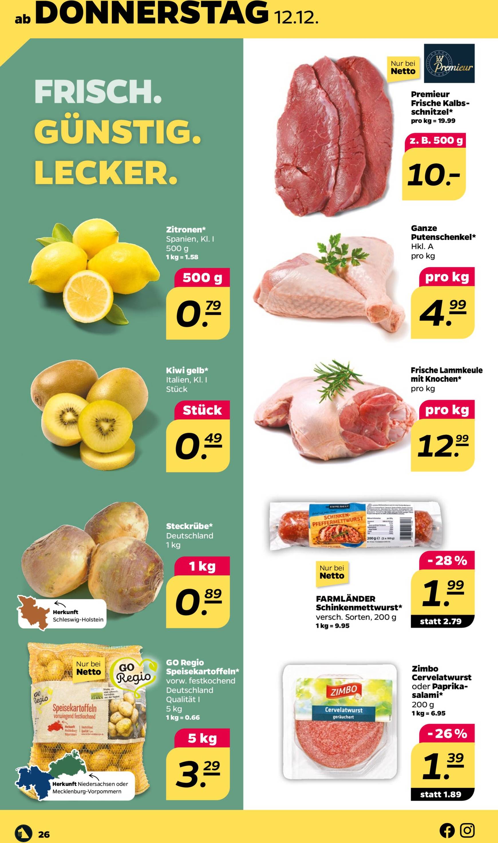 netto - Netto-Prospekt gültig von 09.12. bis 14.12. - page: 26