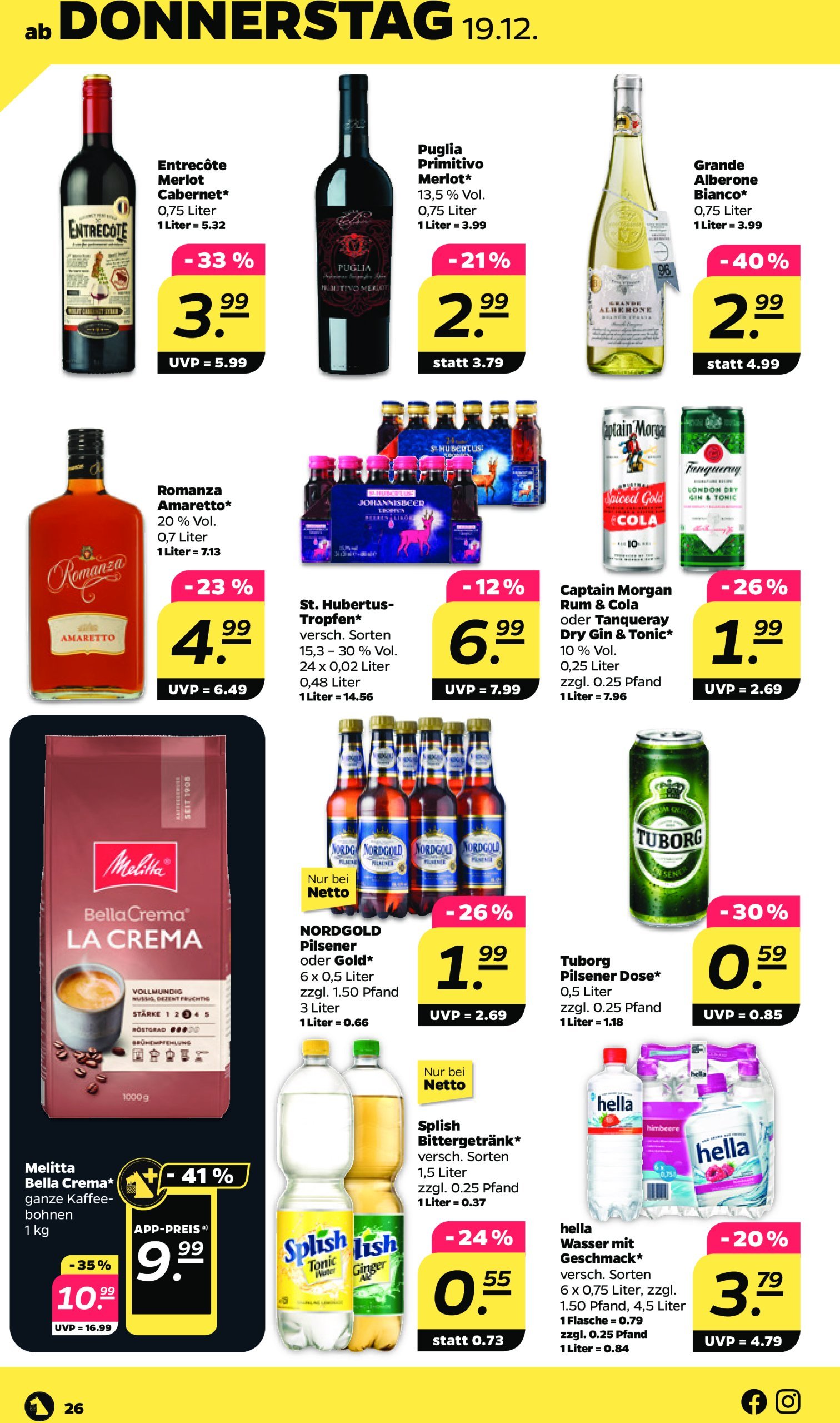 netto - Netto-Prospekt gültig von 16.12. bis 21.12. - page: 26